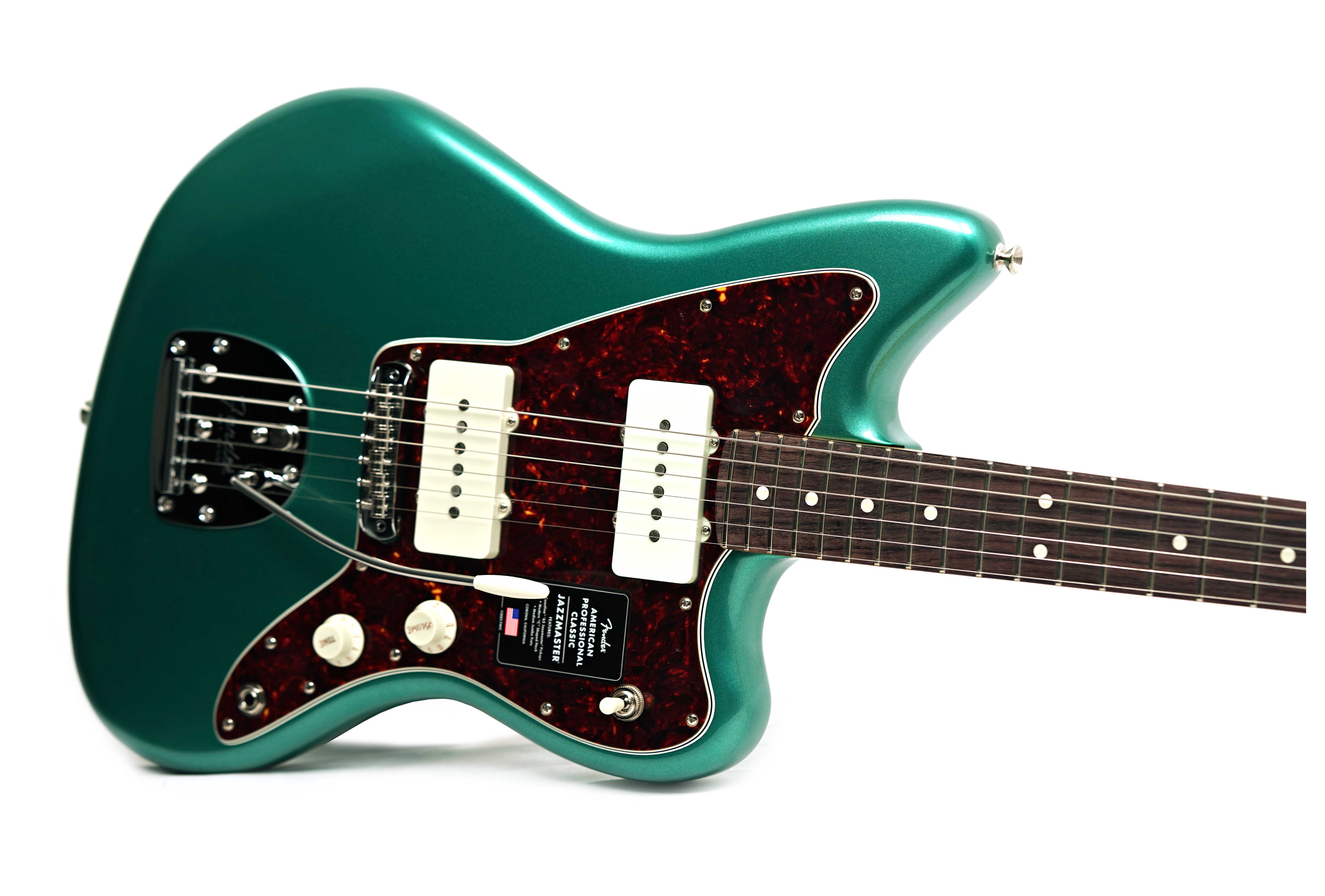 Fender American Professional Classic Jazzmaster Faded Sherwood Green Metallic Rosewood Fingerboard #US25113630