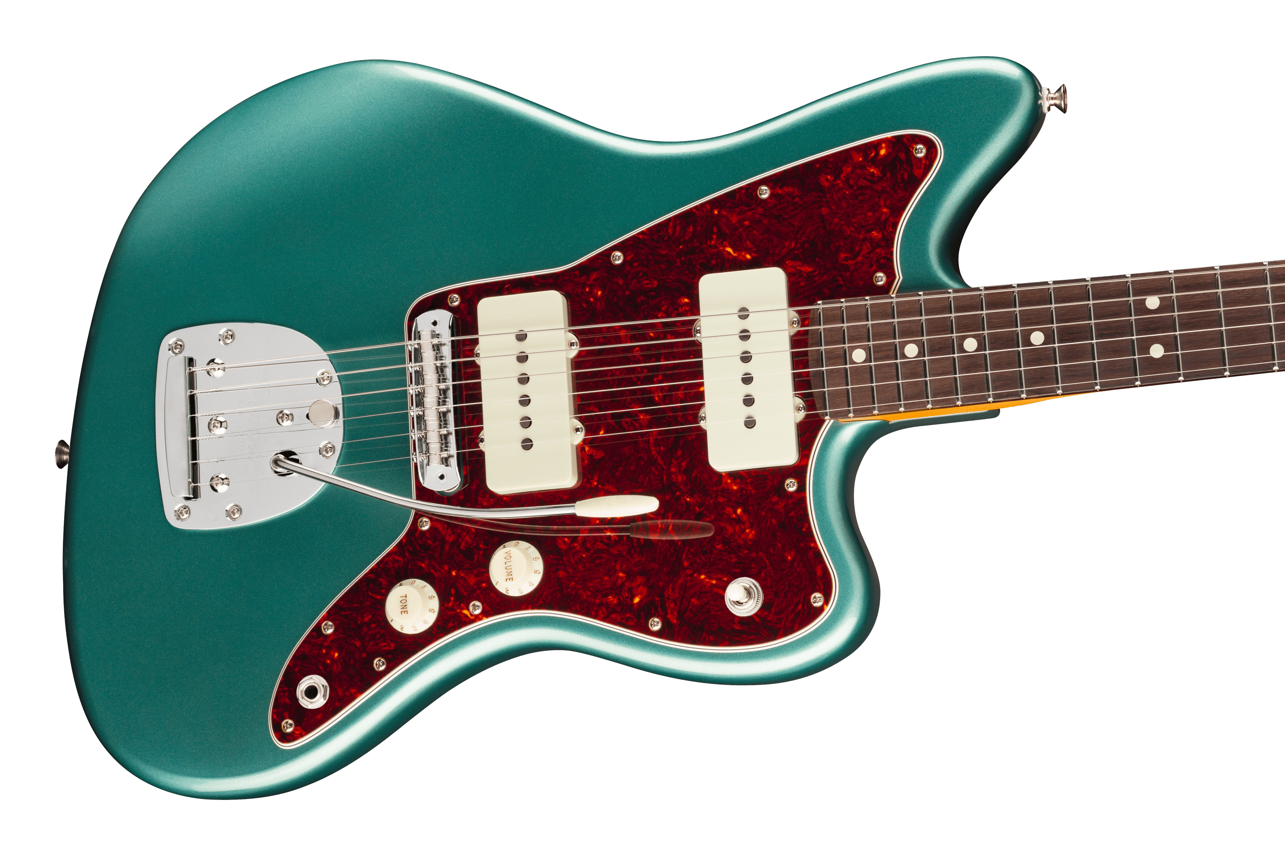 Fender American Professional Classic Jazzmaster Faded Sherwood Green Metallic Rosewood Fingerboard