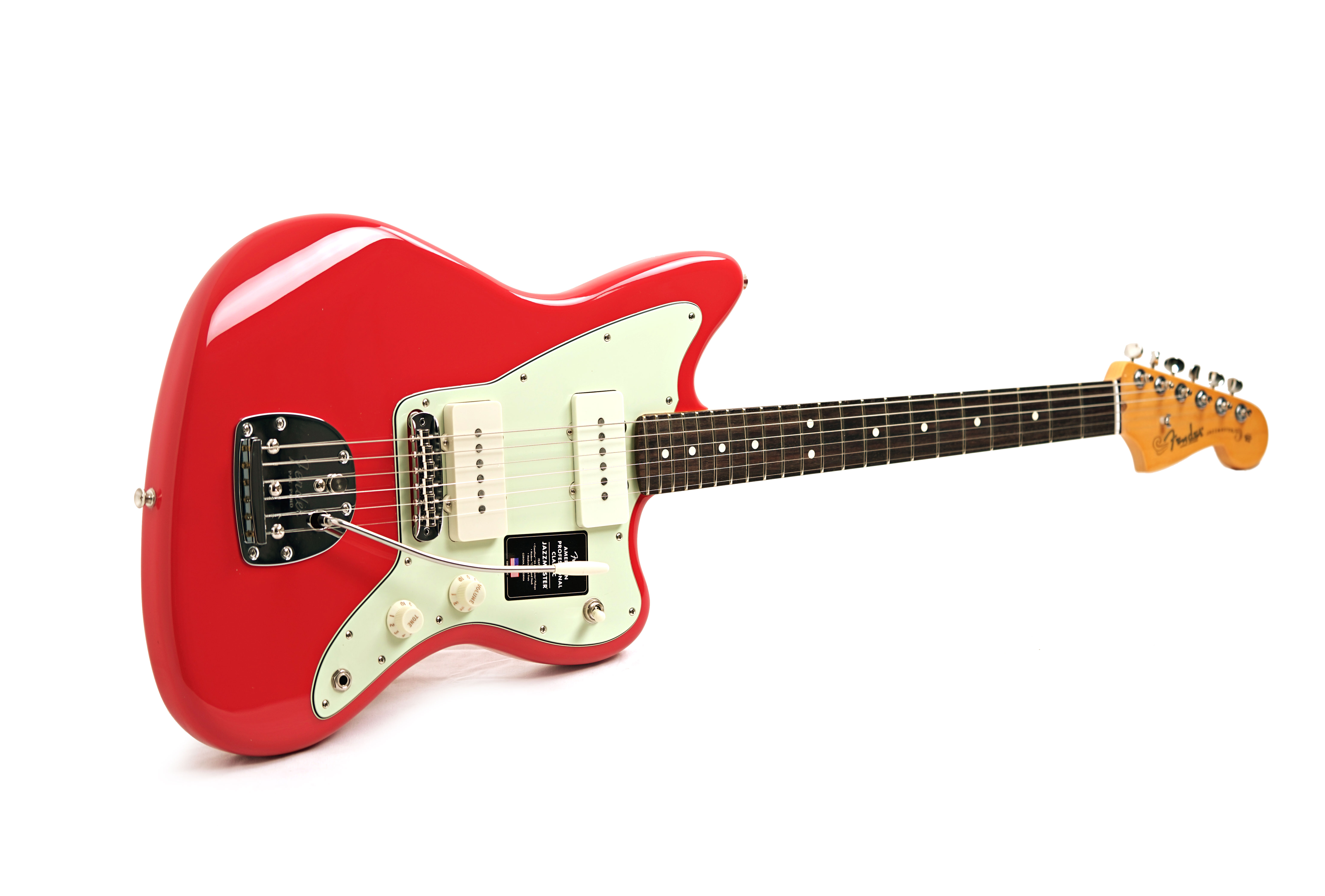 Fender American Professional Classic Jazzmaster Faded Dakota Red Rosewood Fingerboard #US25105636