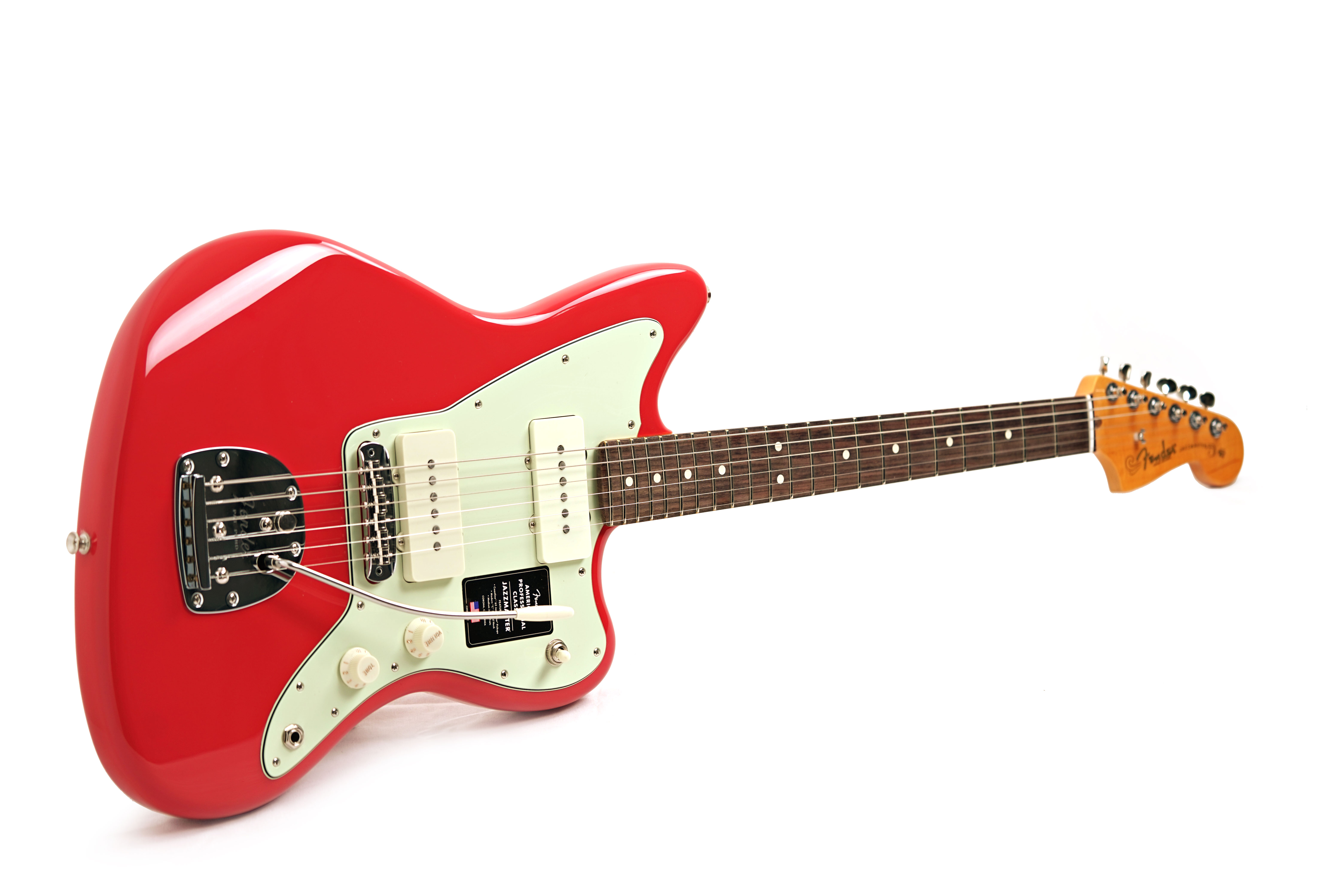 Fender American Professional Classic Jazzmaster Faded Dakota Red Rosewood Fingerboard #US25096324