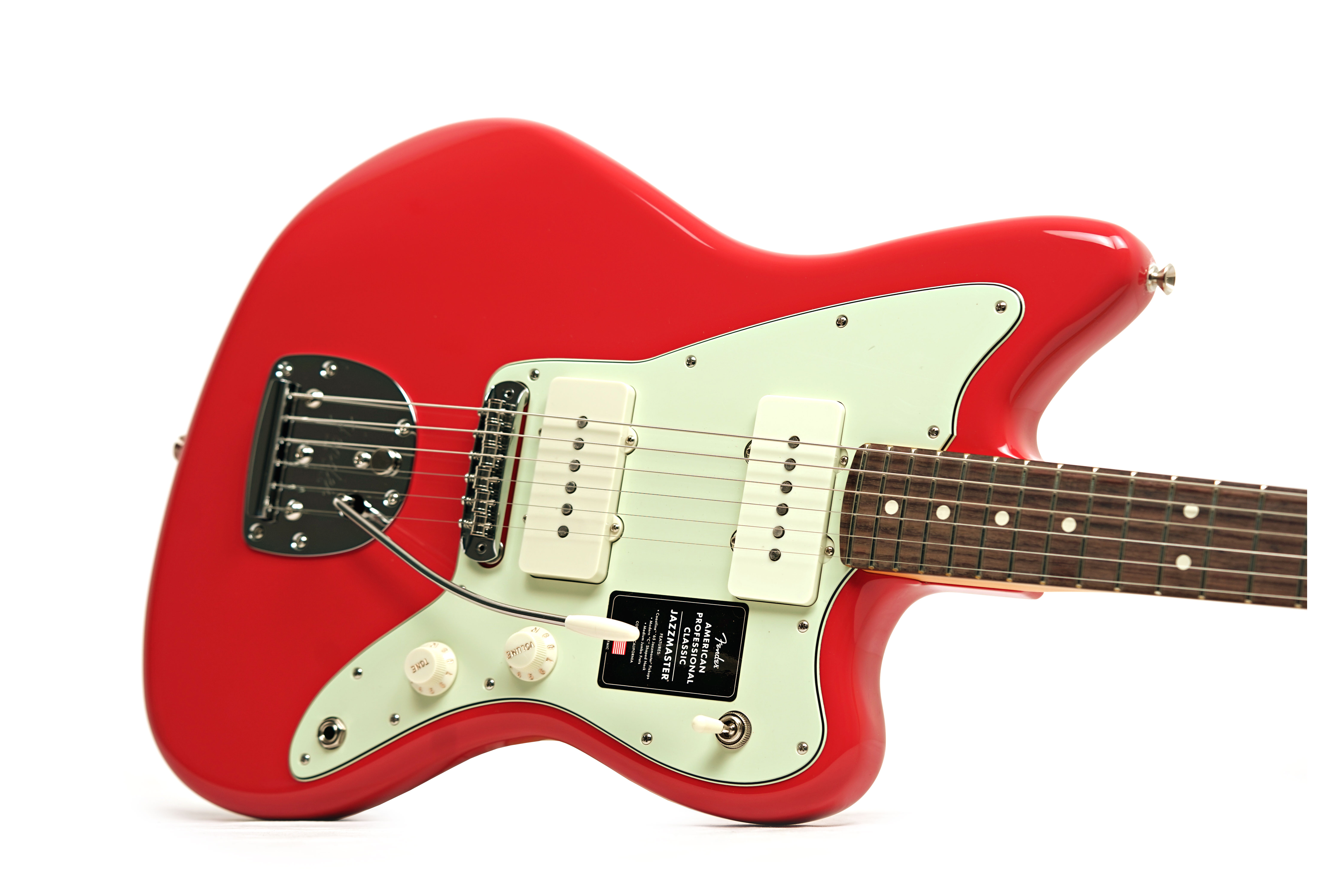 Fender American Professional Classic Jazzmaster Faded Dakota Red Rosewood Fingerboard #US25096324