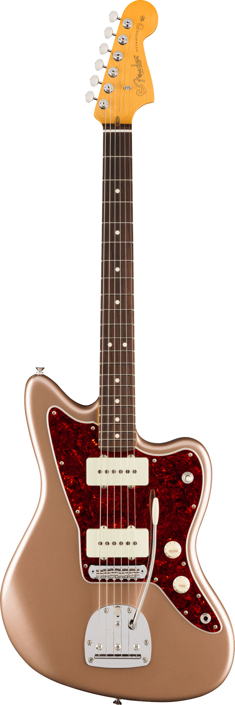 Fender American Professional Classic Jazzmaster Faded Firemist Gold Rosewood Fingerboard