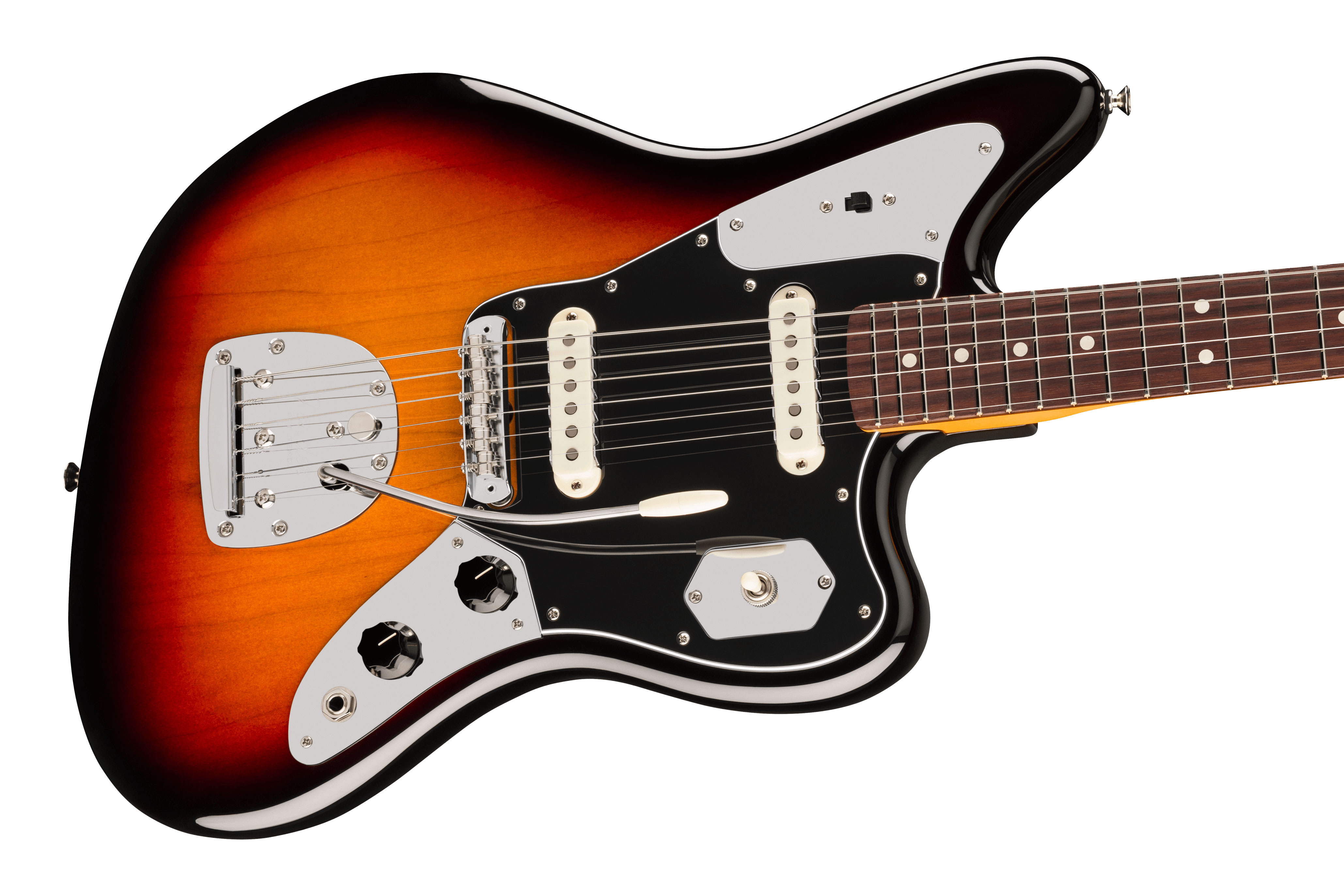 Fender American Professional Classic Jaguar 3-Tone Sunburst Rosewood Fingerboard