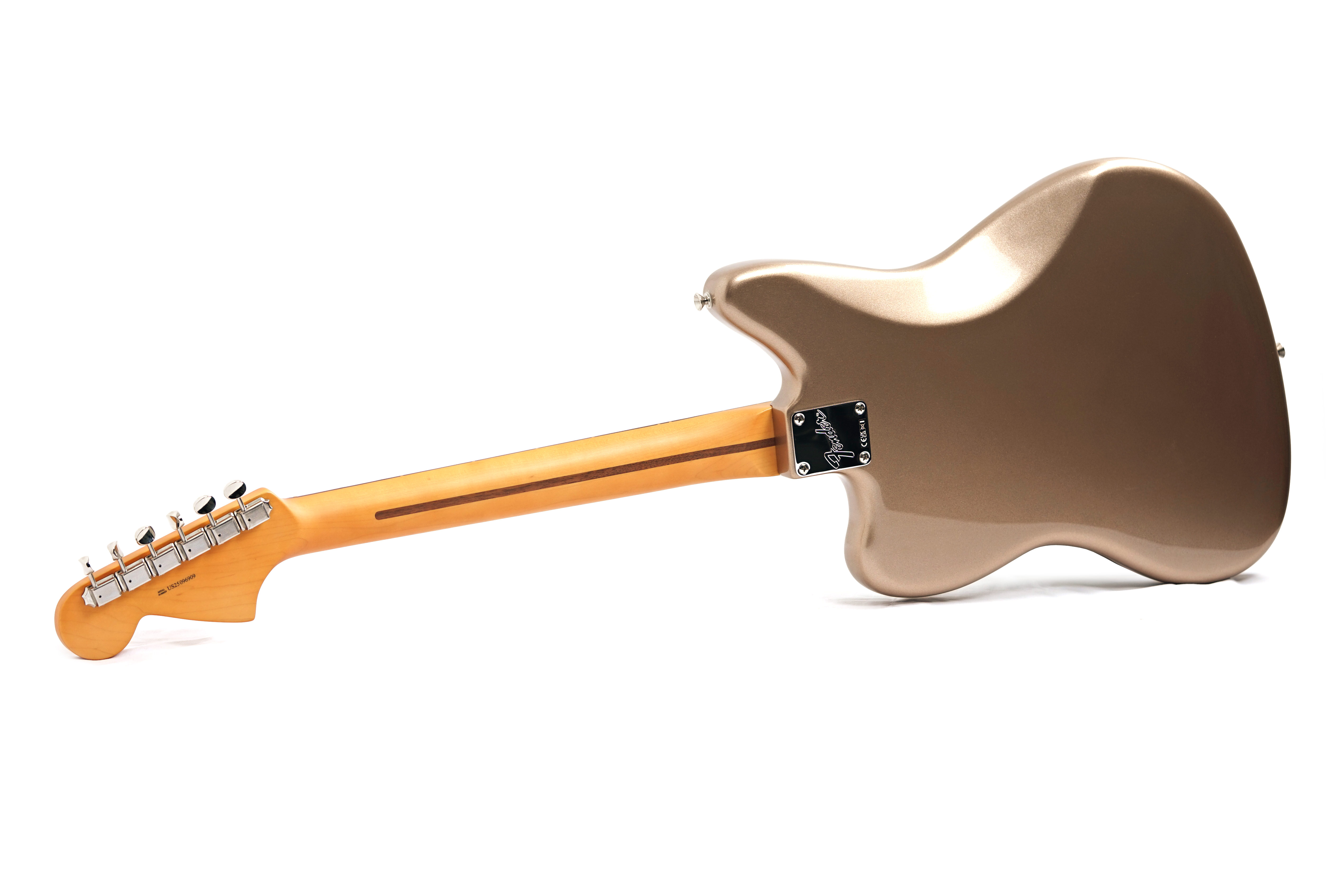 Fender American Professional Classic Jaguar Faded Firemist Gold Rosewood Fingerboard #US25096909