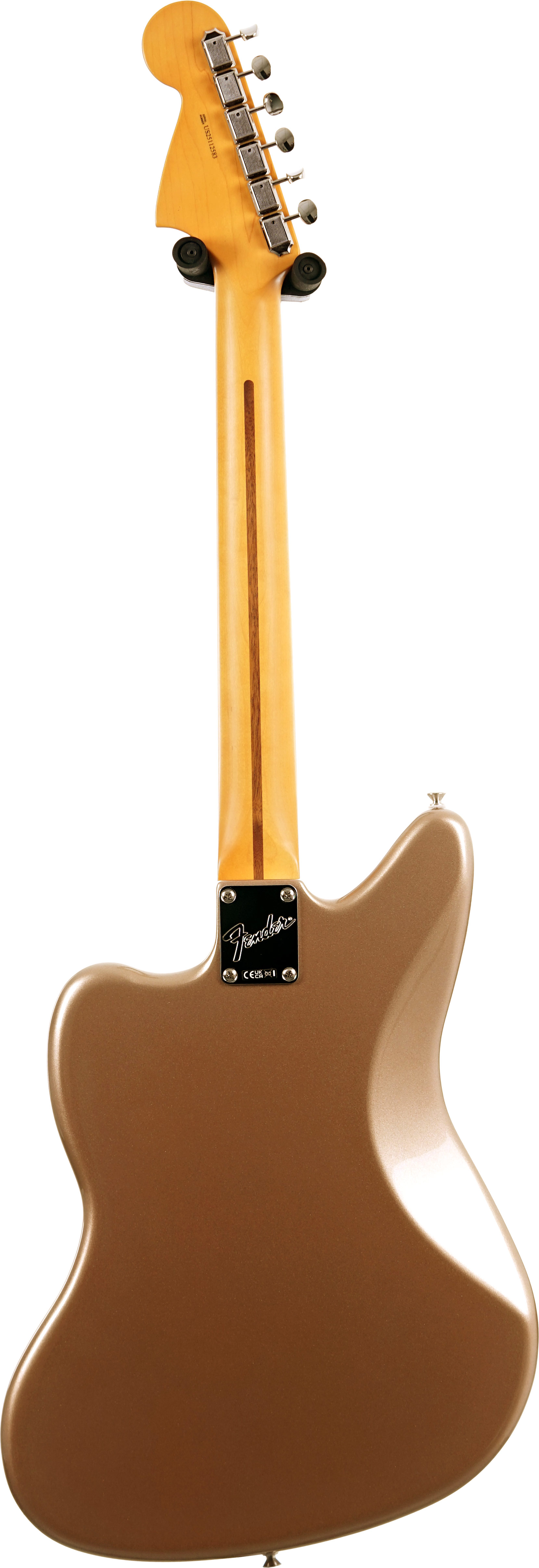 Fender American Professional Classic Jaguar Faded Firemist Gold Rosewood Fingerboard #US25112583