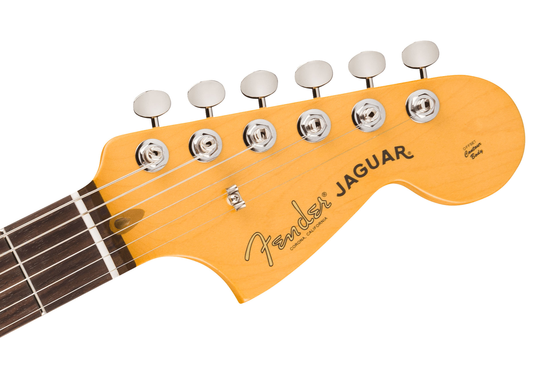 Fender American Professional Classic Jaguar Faded Firemist Gold Rosewood Fingerboard