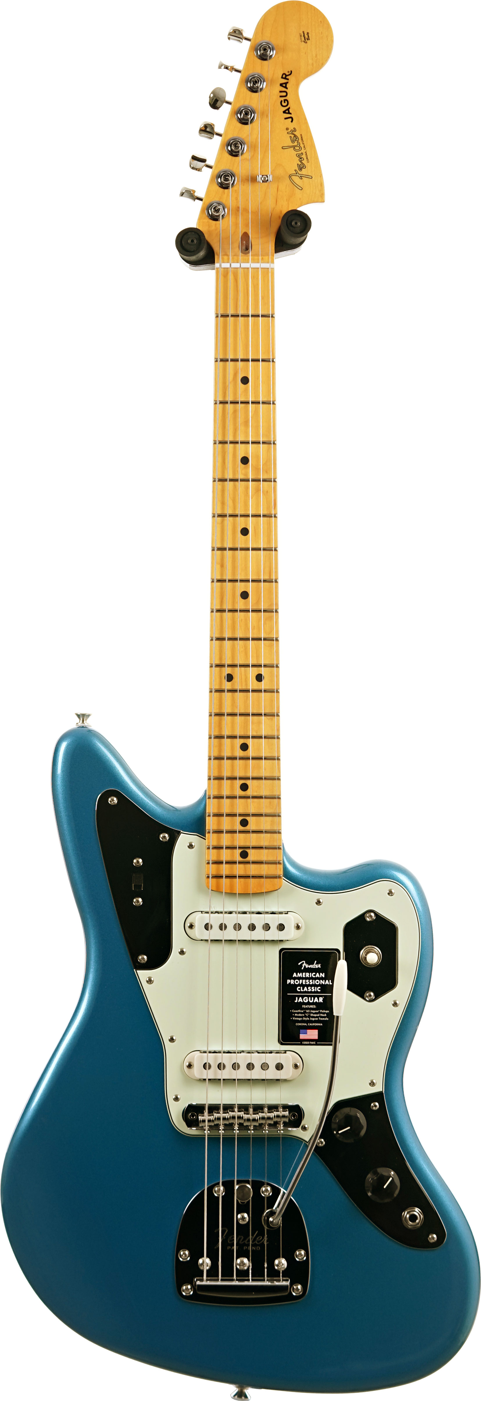 Fender American Professional Classic Jaguar Faded Lake Placid Blue Maple Fingerboard #US25101560