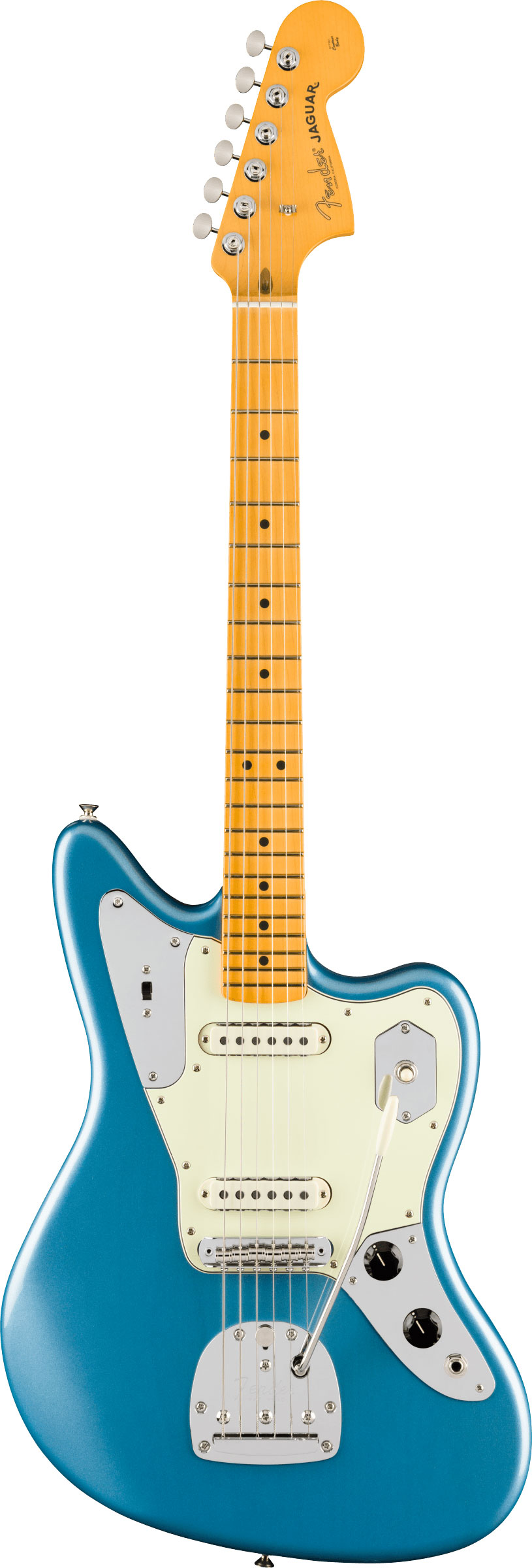 Fender American Professional Classic Jaguar Faded Lake Placid Blue Maple Fingerboard