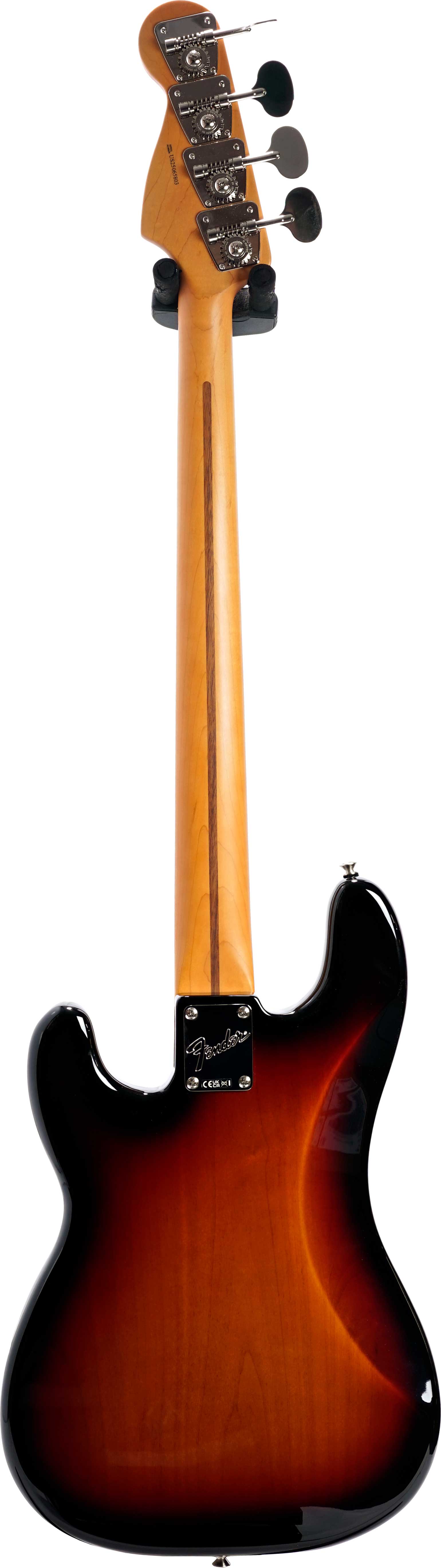 Fender American Professional Classic Precision Bass 3-Colour Sunburst Rosewood Fingerboard #US25065803