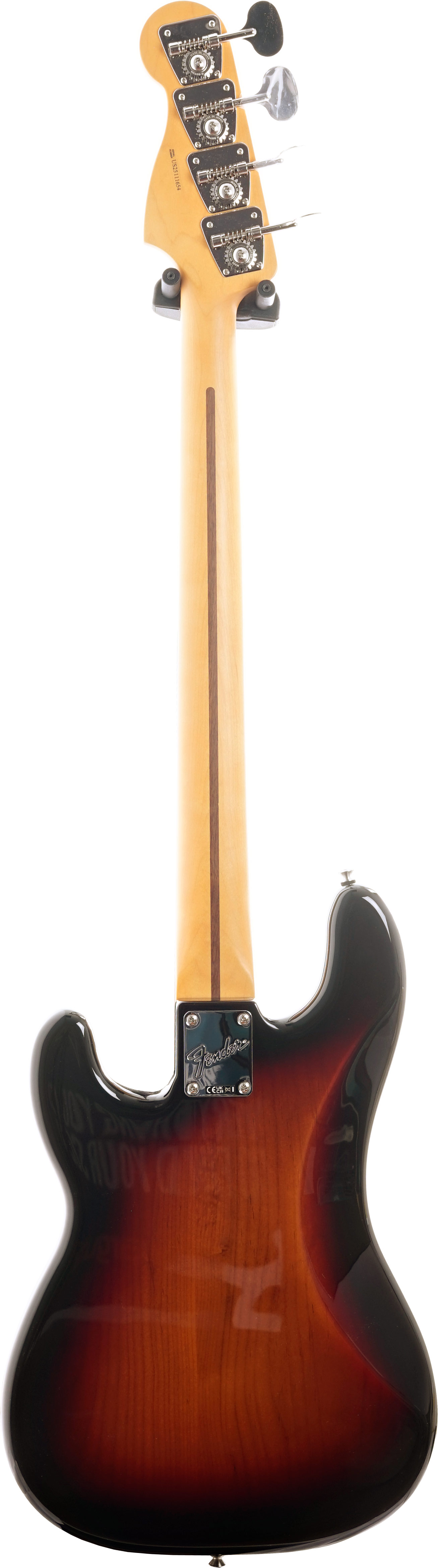 Fender American Professional Classic Precision Bass 3-Colour Sunburst Rosewood Fingerboard #US25111654