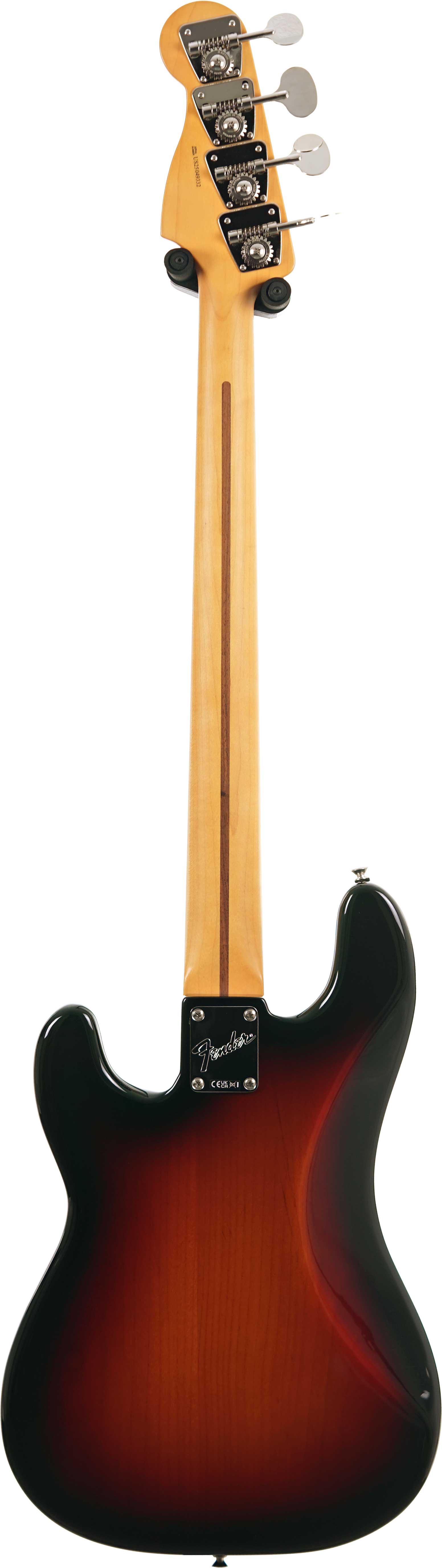 Fender American Professional Classic Precision Bass 3-Colour Sunburst Rosewood Fingerboard (Ex-Demo) #US25049332