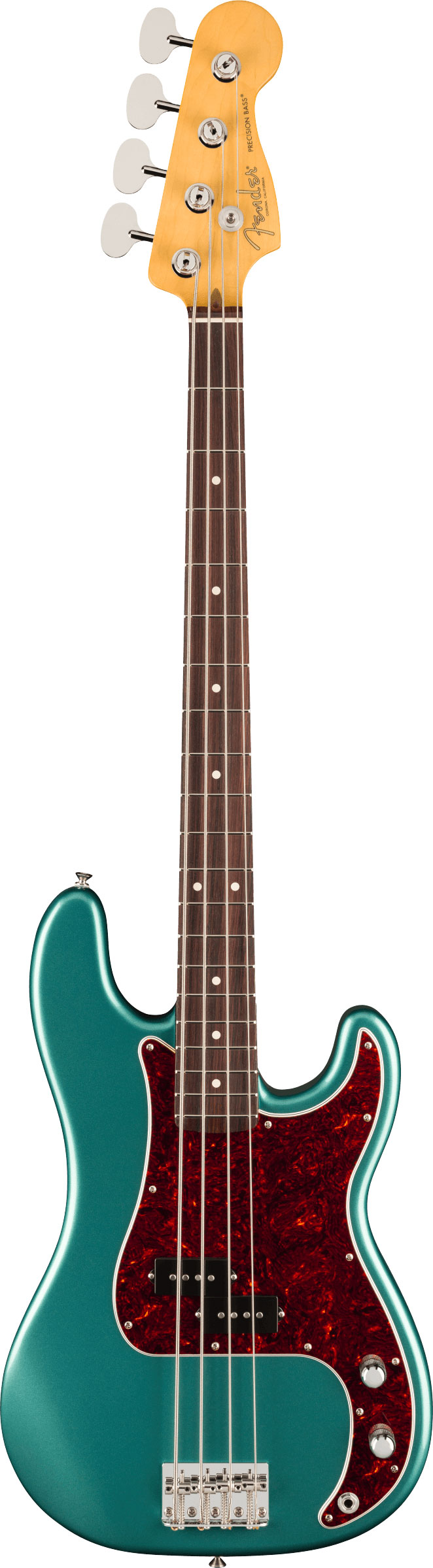 Fender American Professional Classic Precision Bass Faded Sherwood Green Metallic Rosewood Fingerboard