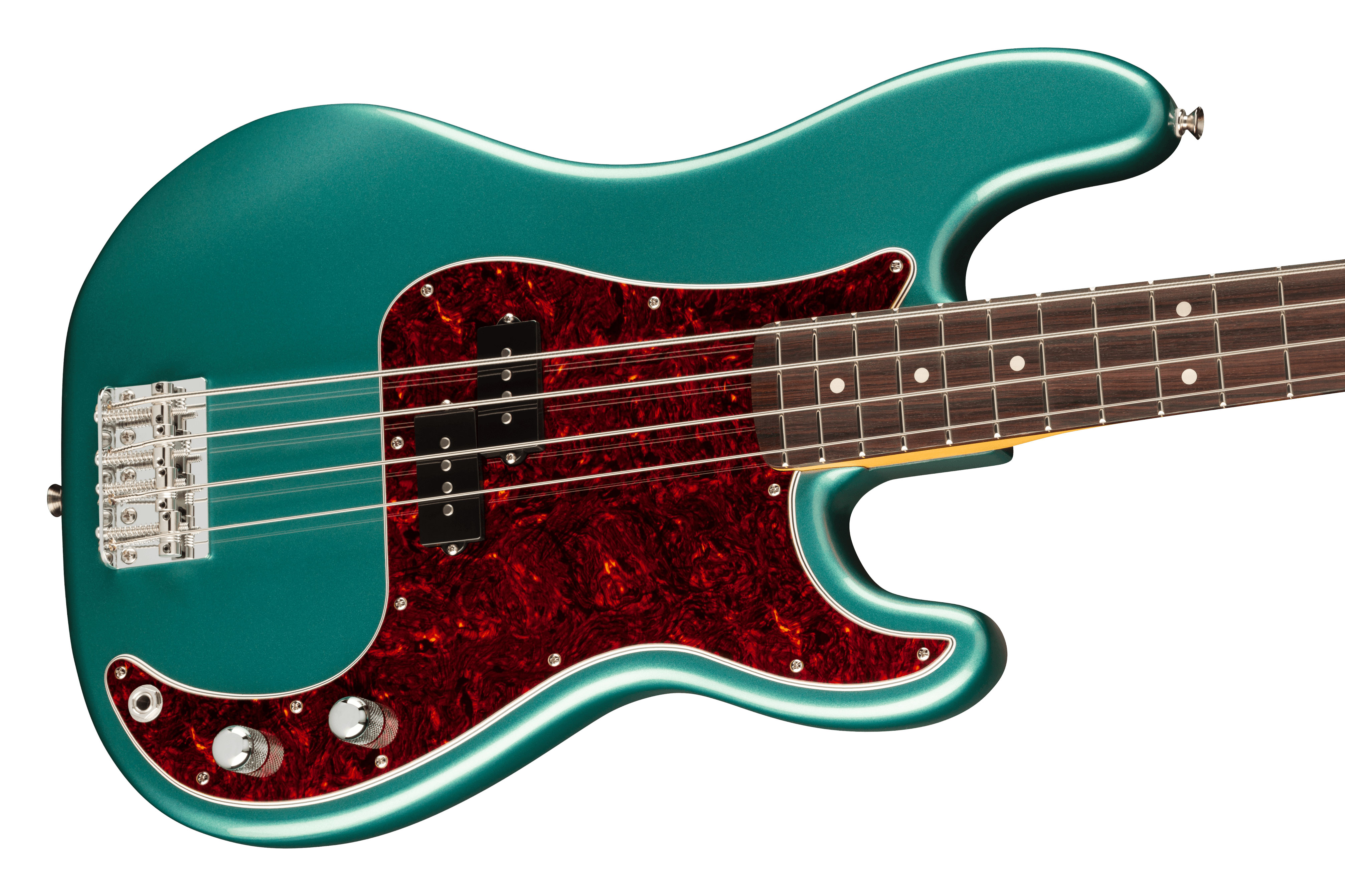 Fender American Professional Classic Precision Bass Faded Sherwood Green Metallic Rosewood Fingerboard