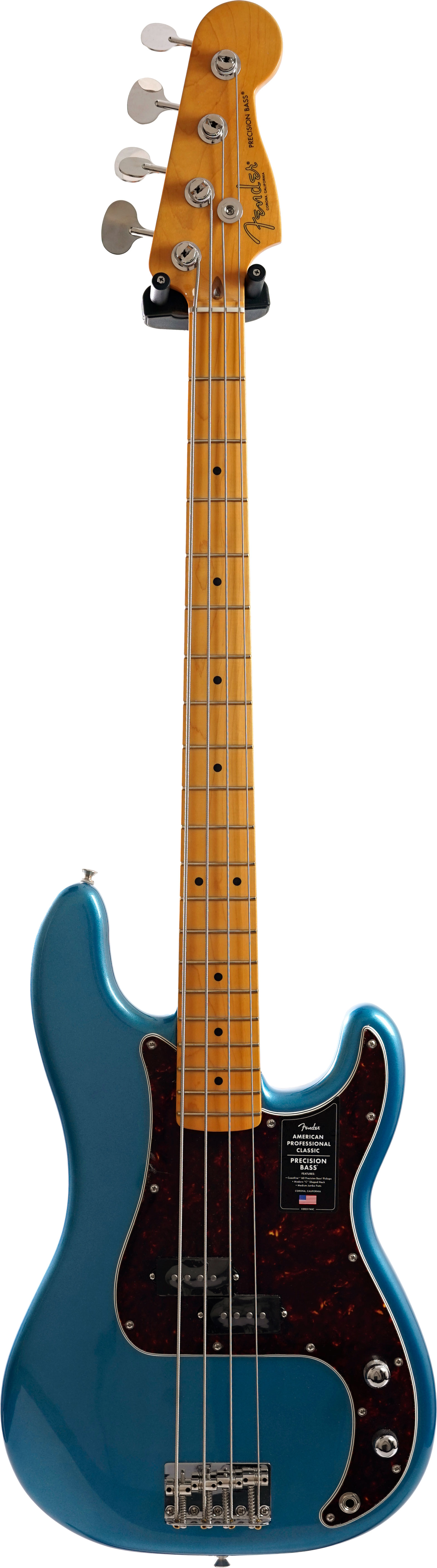 Fender American Professional Classic Precision Bass Faded Lake Placid Blue Maple Fingerboard (Ex-Demo) #US25057345