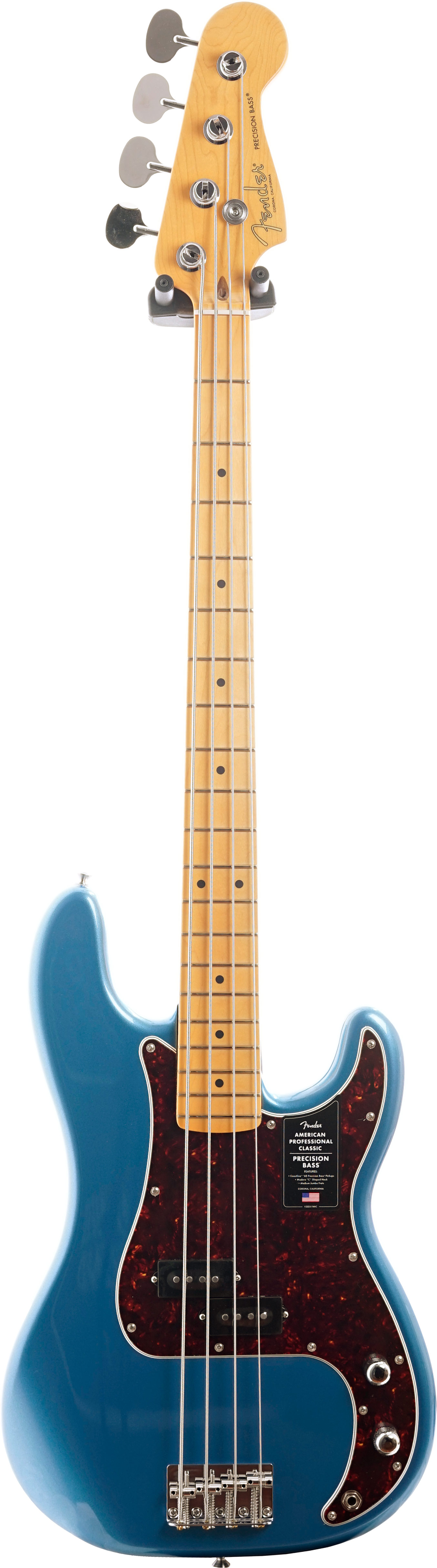 Fender American Professional Classic Precision Bass Faded Lake Placid Blue Maple Fingerboard #US25099500