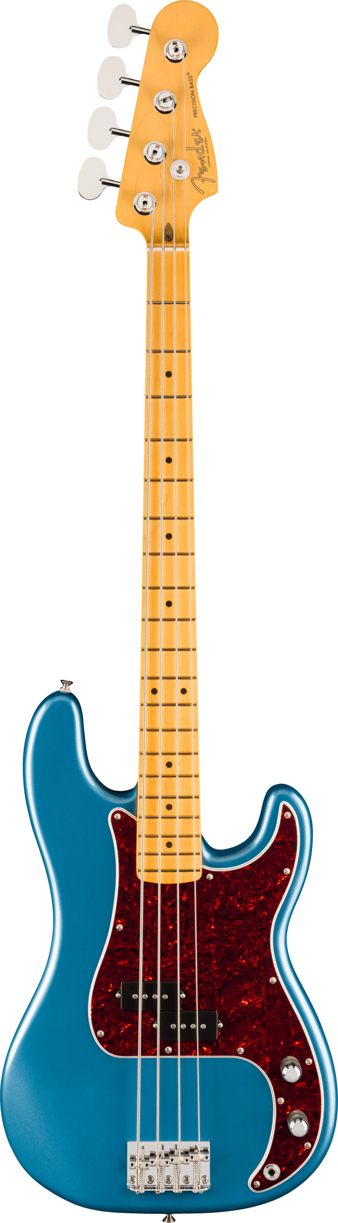 Fender American Professional Classic Precision Bass Faded Lake Placid Blue Maple Fingerboard