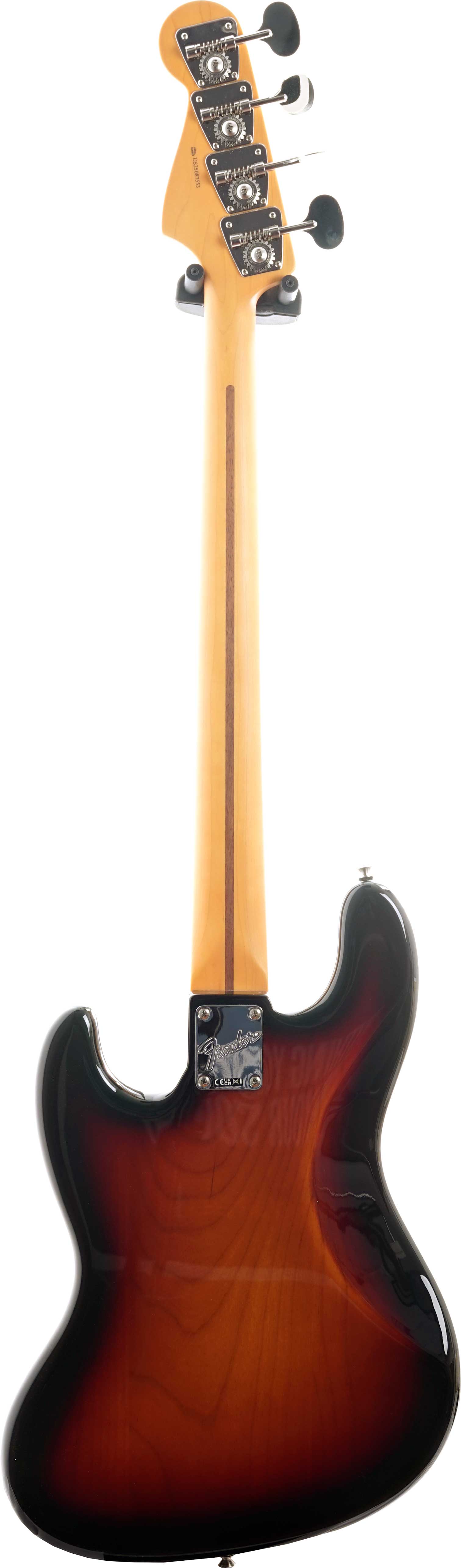 Fender American Professional Classic Jazz Bass 3-Colour Sunburst Rosewood Fingerboard #US25087553