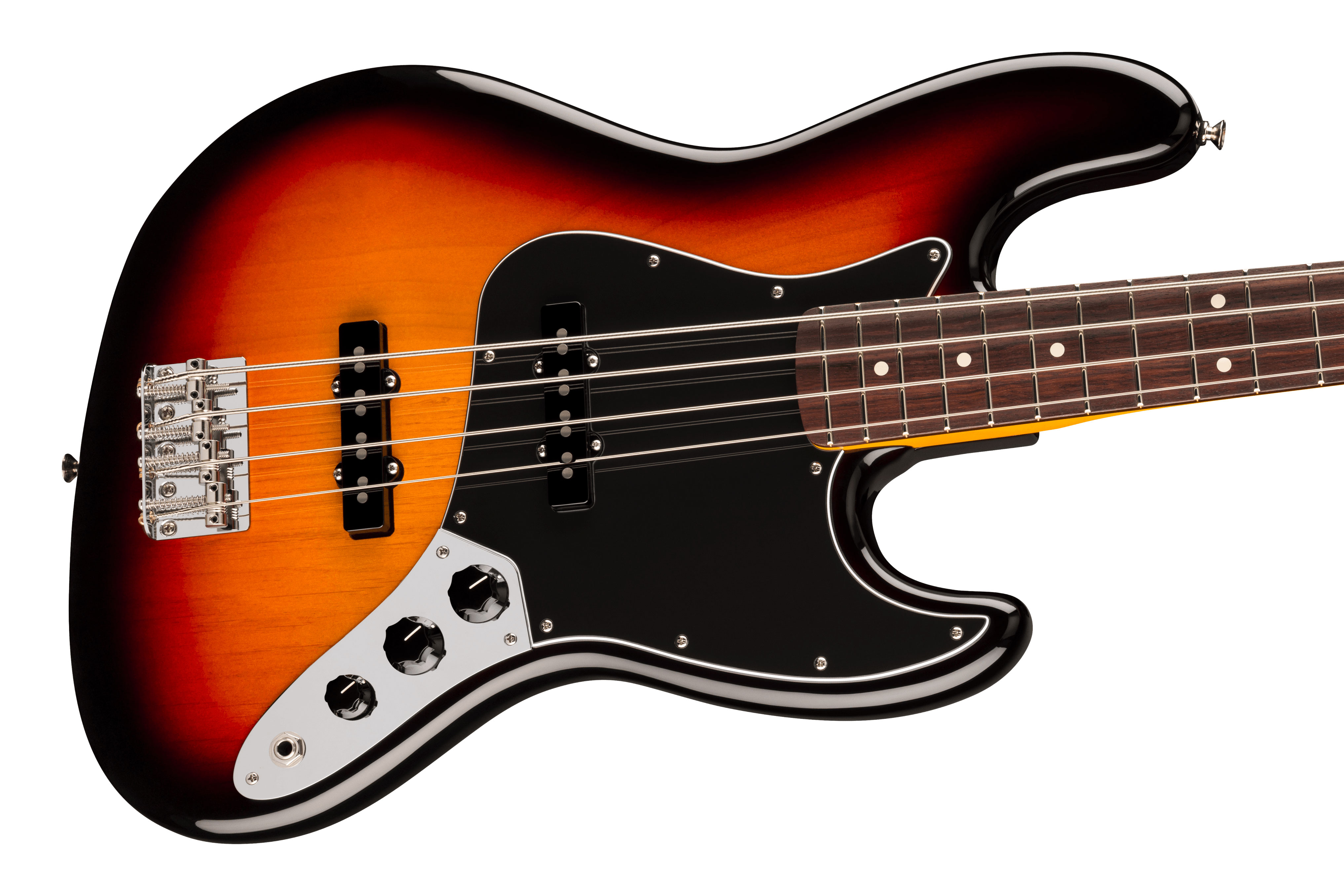Fender American Professional Classic Jazz Bass 3-Colour Sunburst Rosewood Fingerboard