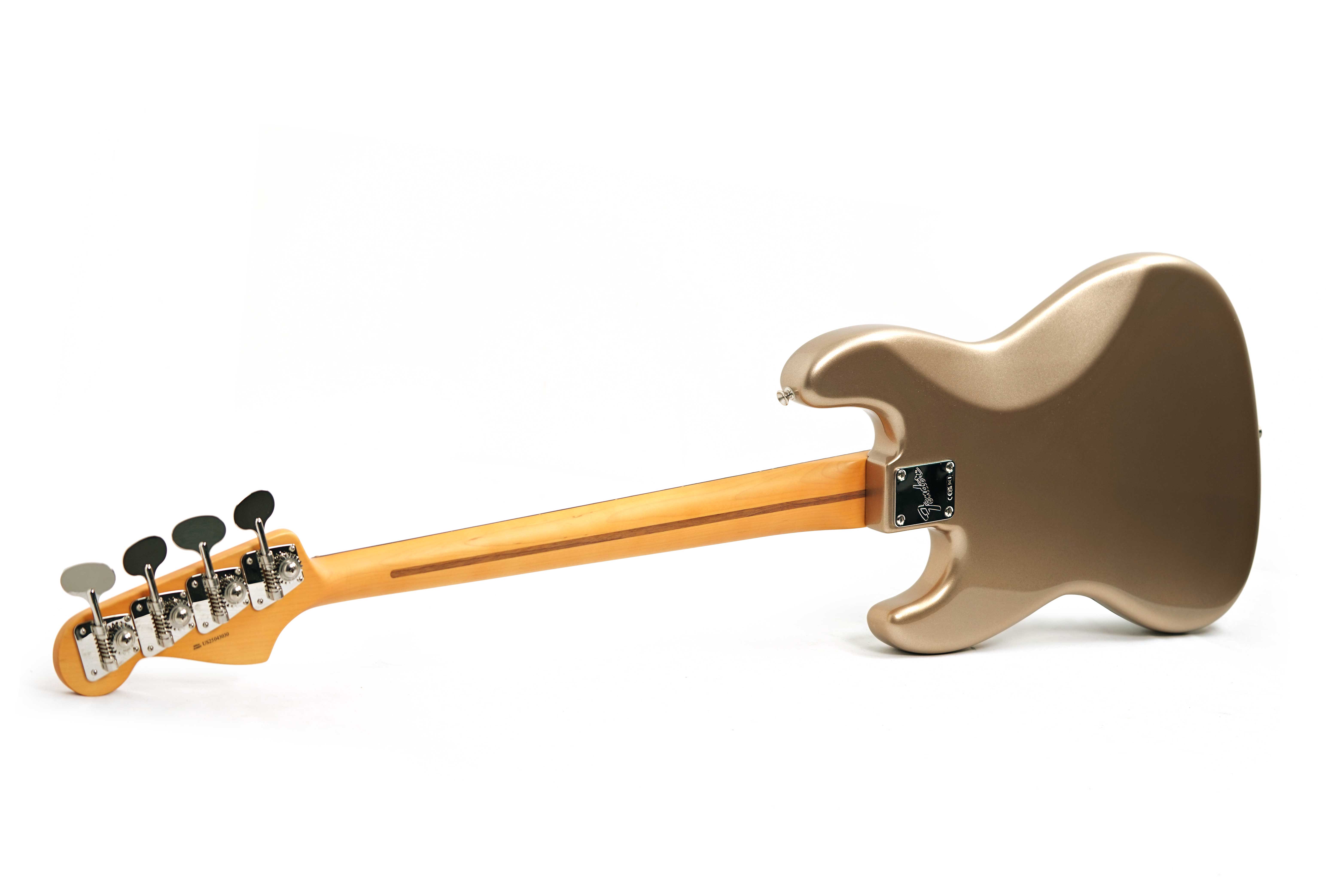 Fender American Professional Classic Jazz Bass Faded Firemist Gold Rosewood Fingerboard #US25043030