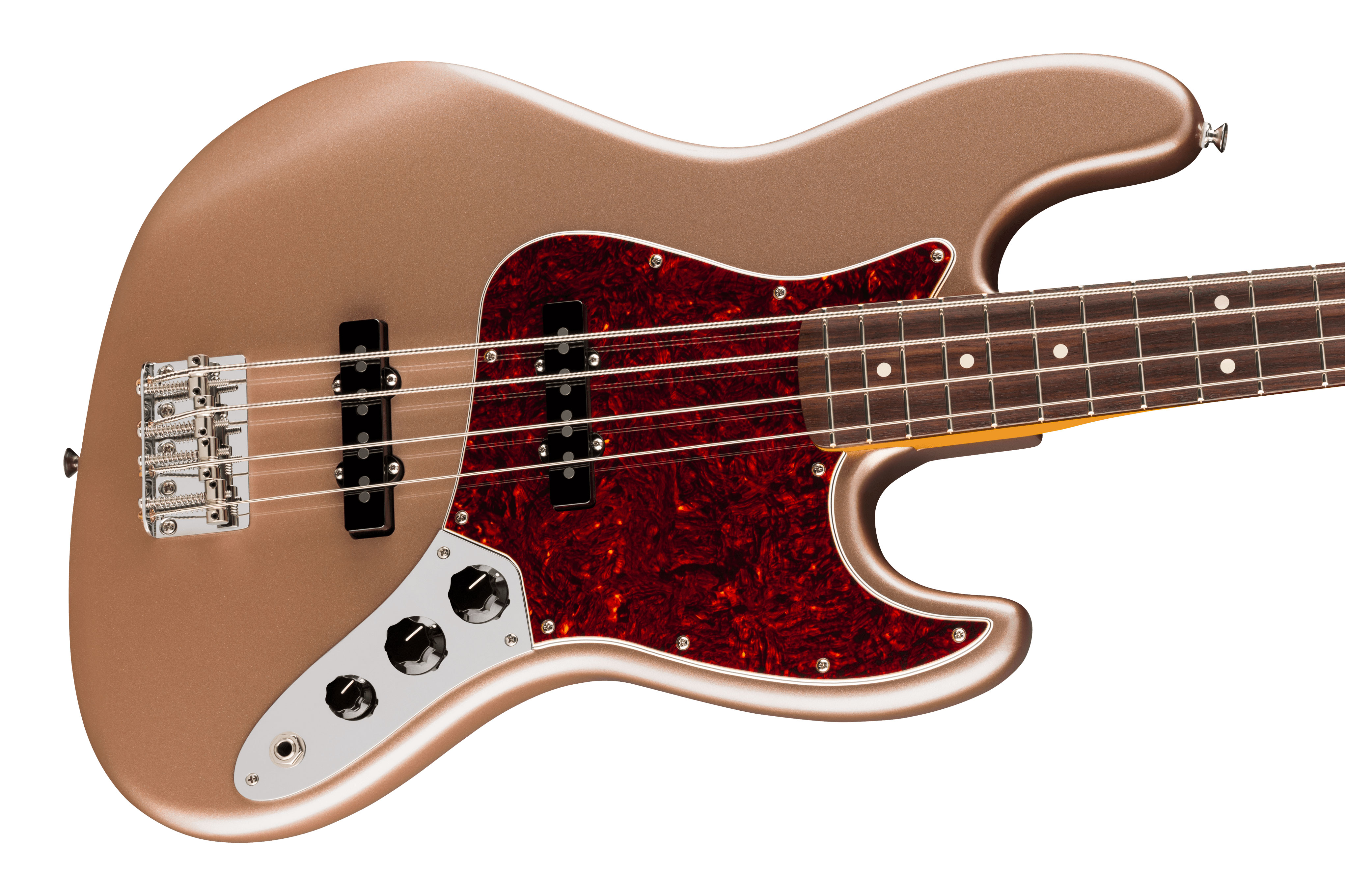 Fender American Professional Classic Jazz Bass Faded Firemist Gold Rosewood Fingerboard
