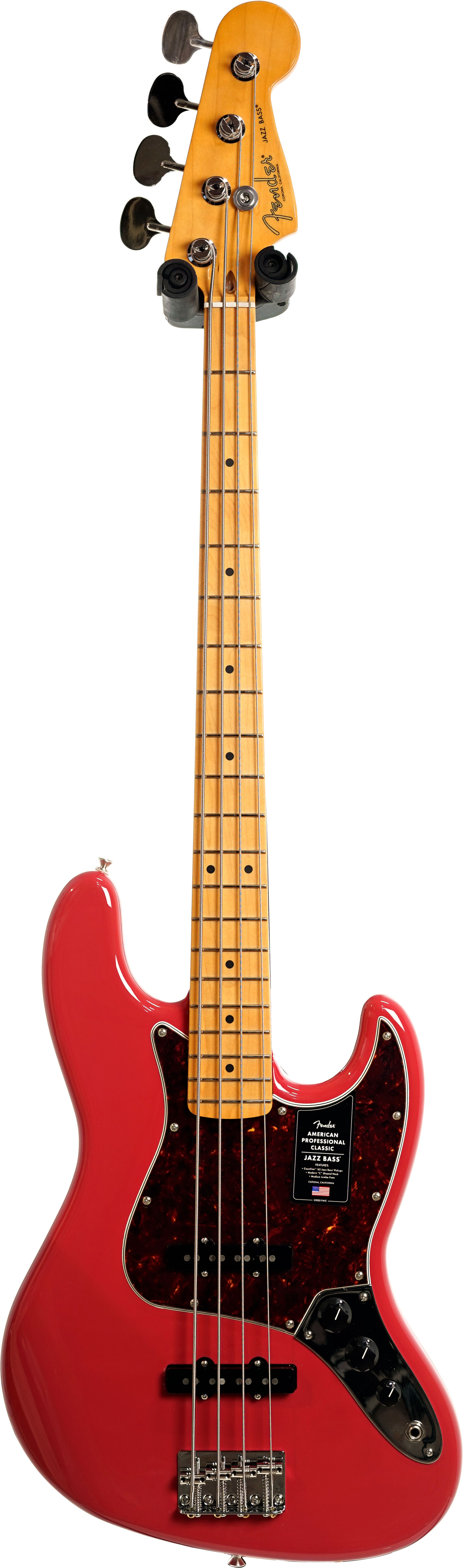 Fender American Professional Classic Jazz Bass Faded Dakota Red Maple Fingerboard (Nearly New) #US25072032