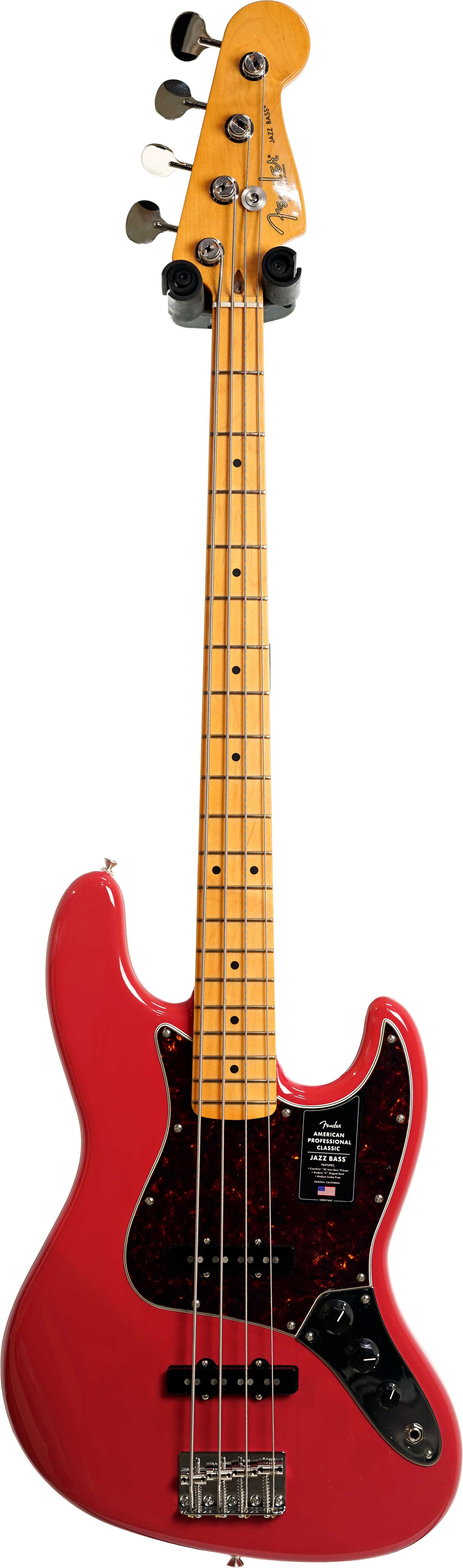 Fender American Professional Classic Jazz Bass Faded Dakota Red Maple Fingerboard #US25104384