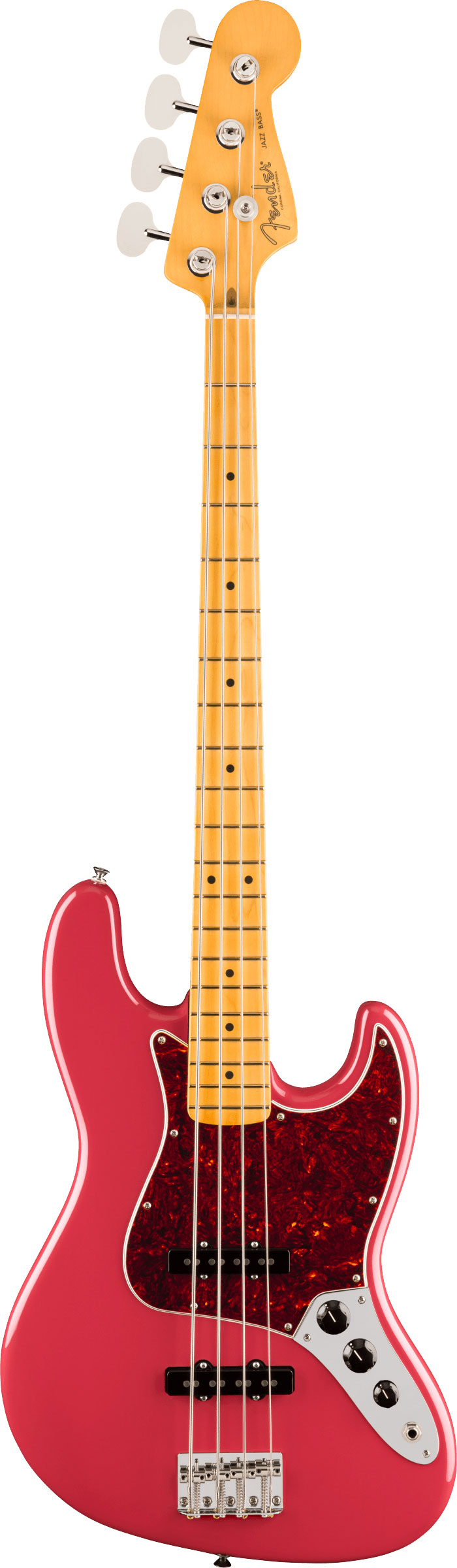 Fender American Professional Classic Jazz Bass Faded Dakota Red Maple Fingerboard