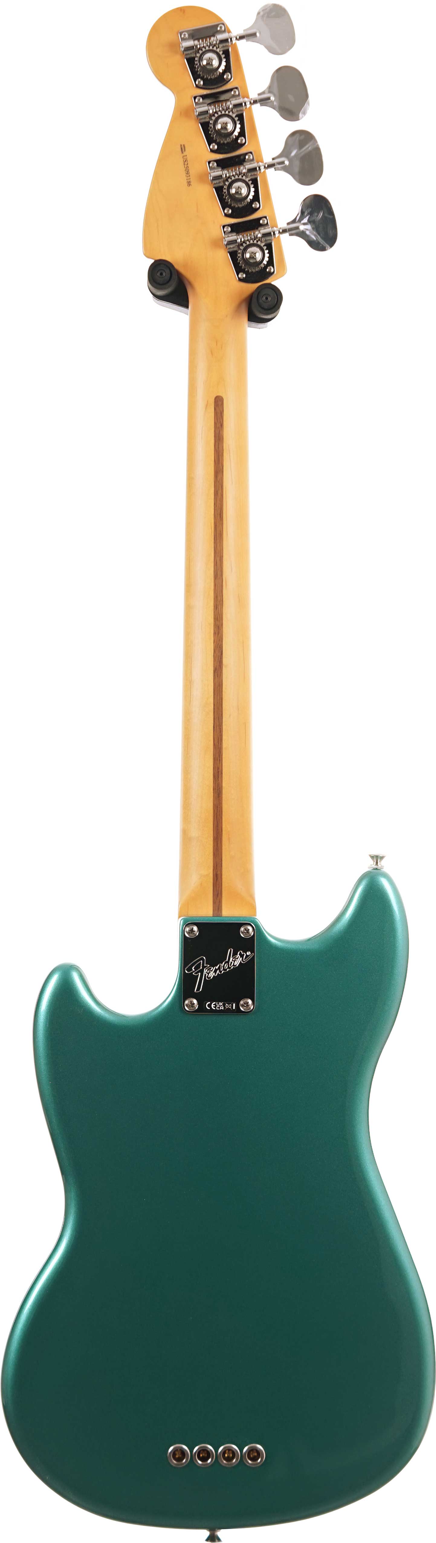 Fender American Professional Classic Mustang Short Scale Bass Faded Sherwood Green Metallic Rosewood Fingerboard (Nearly New) #US25093186