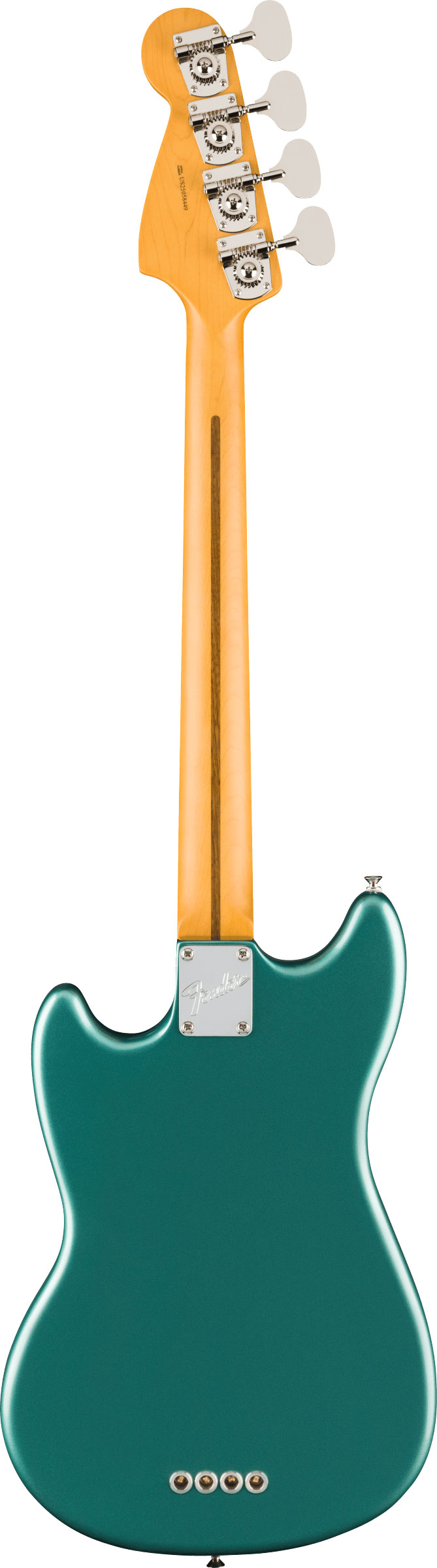 Fender American Professional Classic Mustang Short Scale Bass Faded Sherwood Green Metallic Rosewood Fingerboard