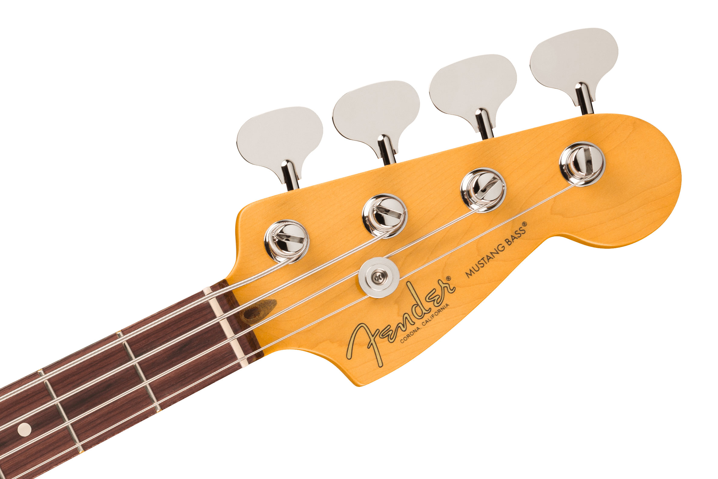 Fender American Professional Classic Mustang Short Scale Bass Faded Sherwood Green Metallic Rosewood Fingerboard