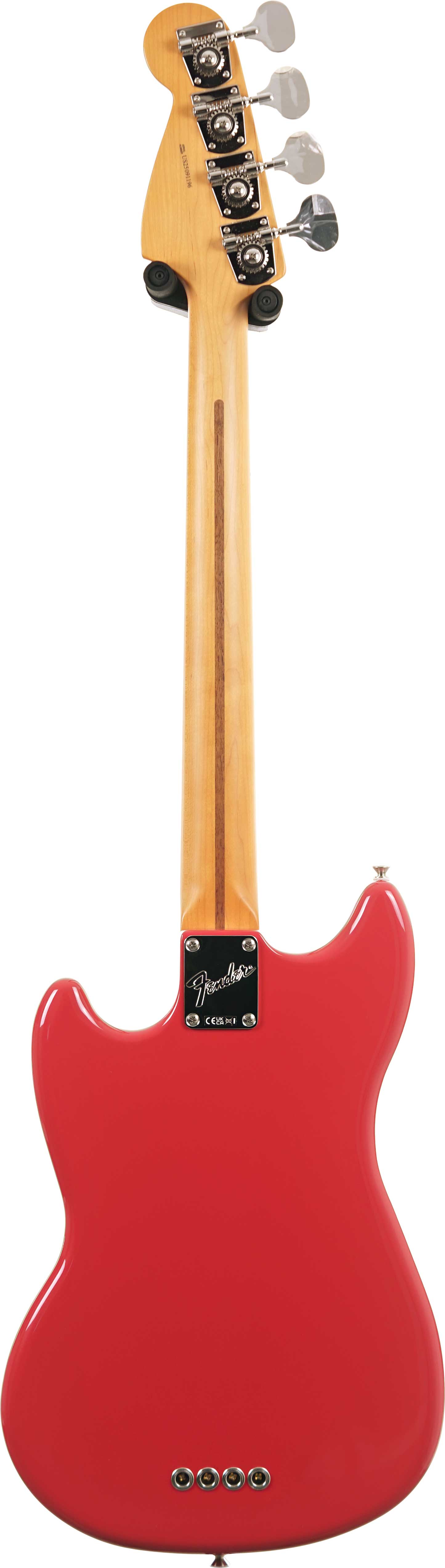Fender American Professional Classic Mustang Short Scale Bass Faded Dakota Red Maple Fingerboard (Nearly New) #US25091196