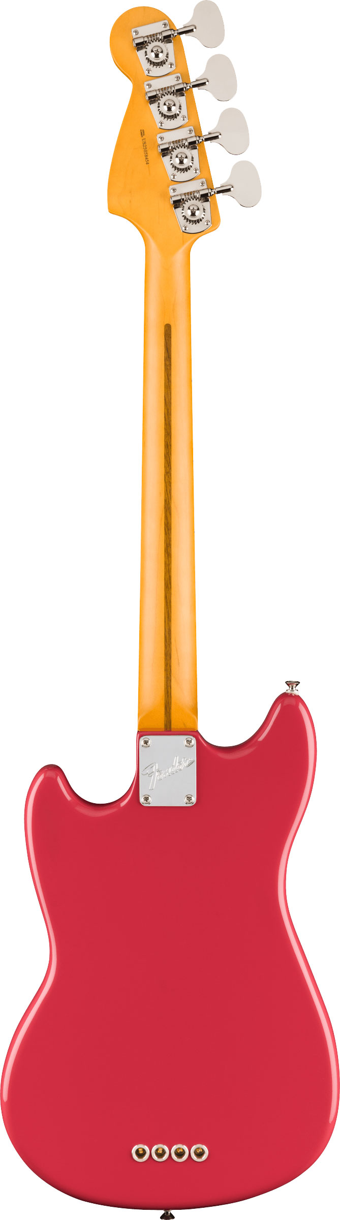 Fender American Professional Classic Mustang Short Scale Bass Faded Dakota Red Maple Fingerboard