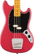 Fender American Professional Classic Mustang Short Scale Bass Faded Dakota Red Maple Fingerboard