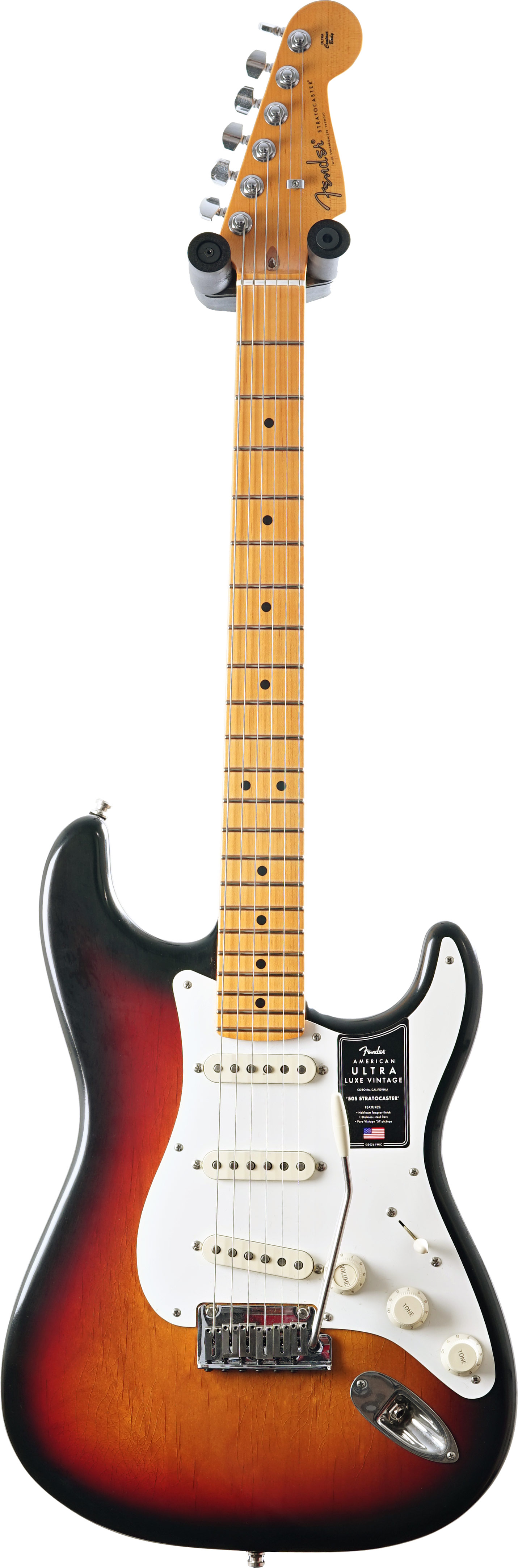Fender American Ultra Luxe Vintage 50s Stratocaster 3 Colour Sunburst #US25005669