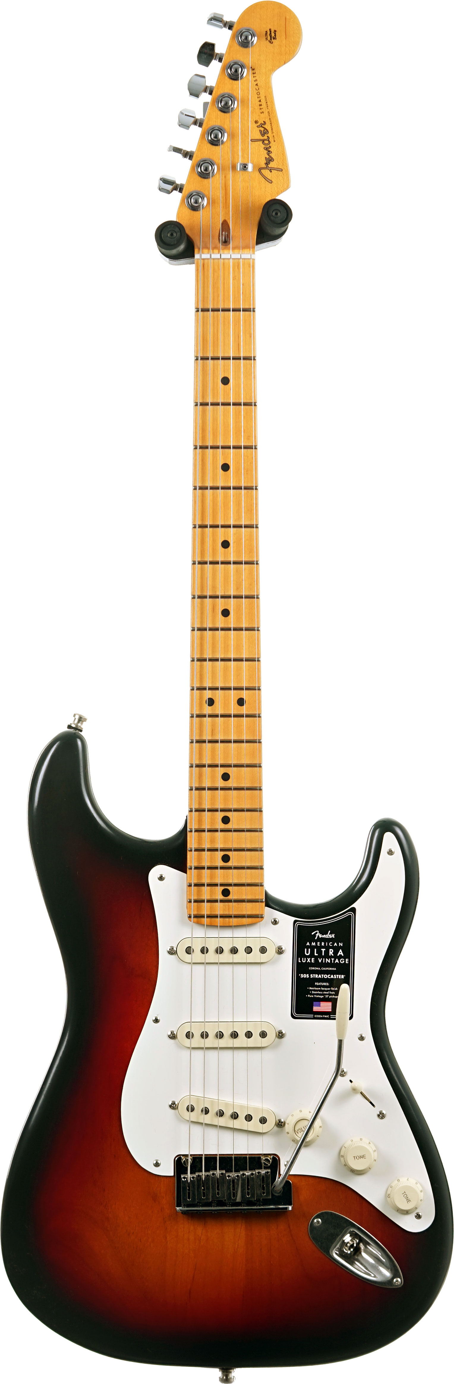 Fender American Ultra Luxe Vintage 50s Stratocaster 3 Colour Sunburst #US25014149