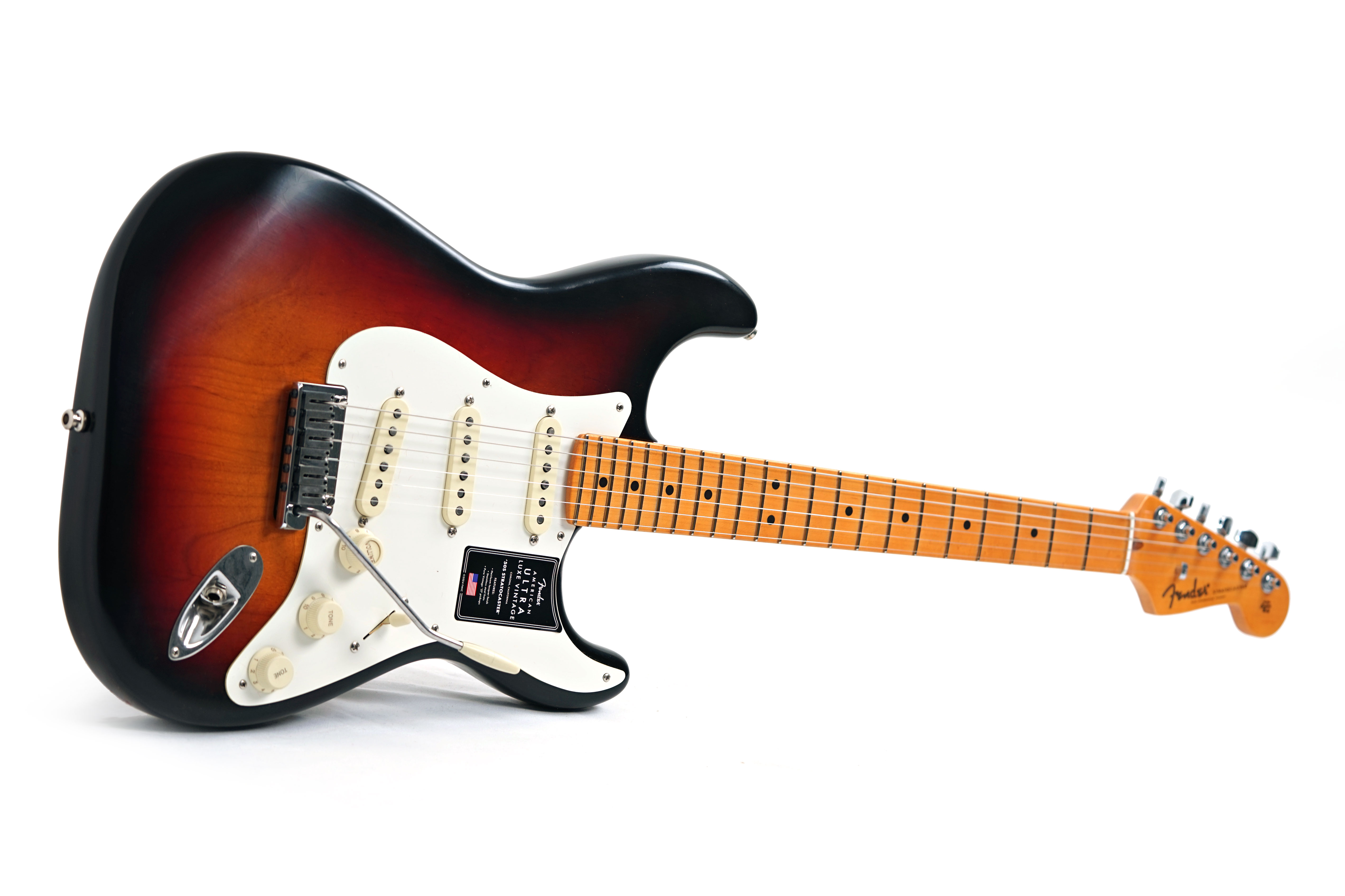 Fender American Ultra Luxe Vintage 50s Stratocaster 3 Colour Sunburst #US25014149