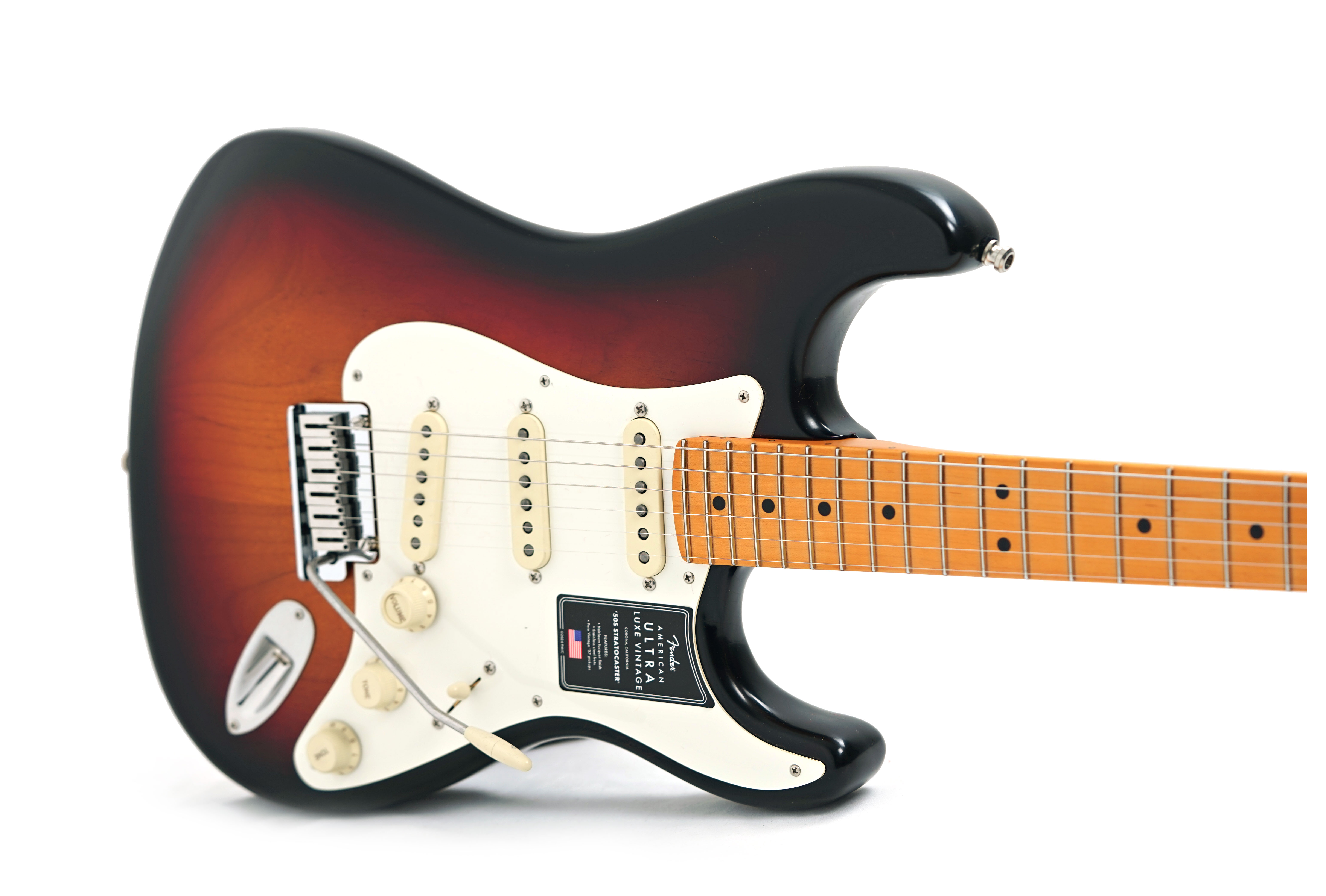 Fender American Ultra Luxe Vintage 50s Stratocaster 3 Colour Sunburst #US25014149