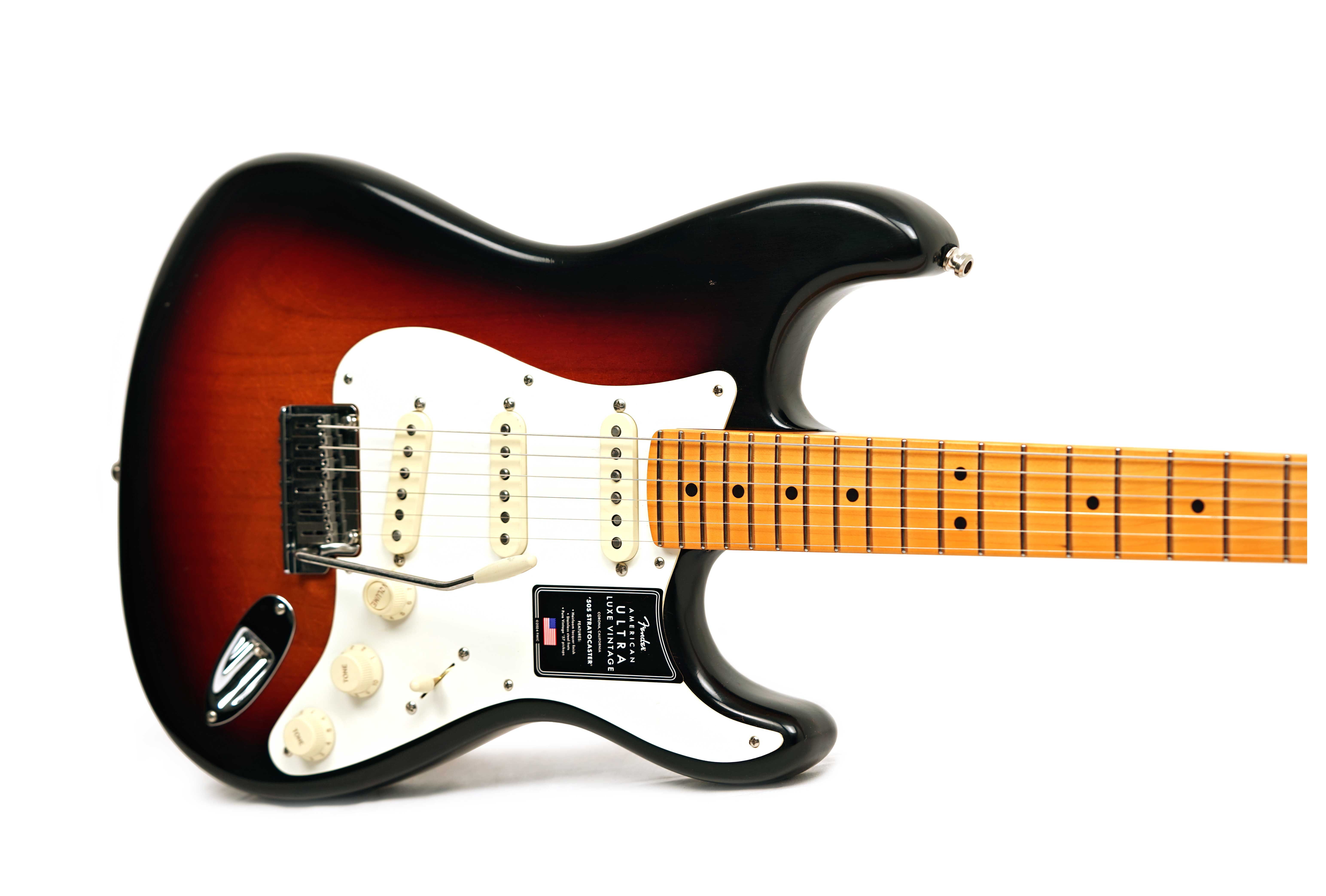 Fender American Ultra Luxe Vintage 50s Stratocaster 3 Colour Sunburst (Ex-Demo) #US25014122