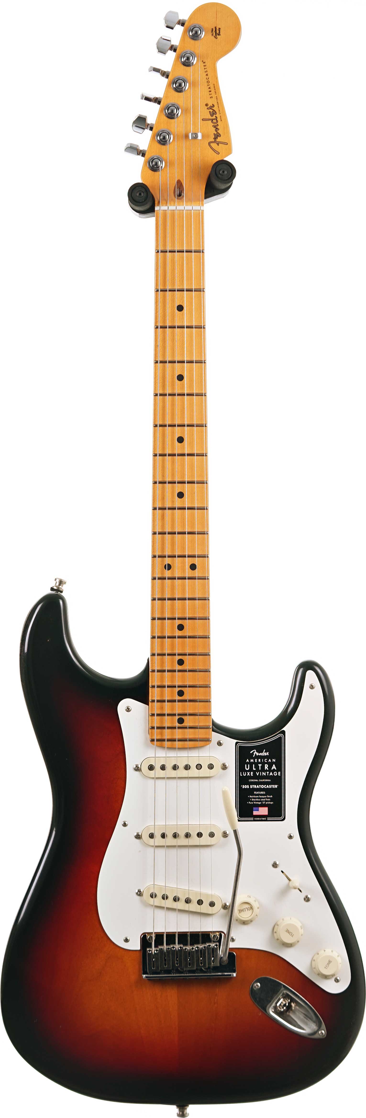 Fender American Ultra Luxe Vintage 50s Stratocaster 3 Colour Sunburst (Nearly New) #US25015265