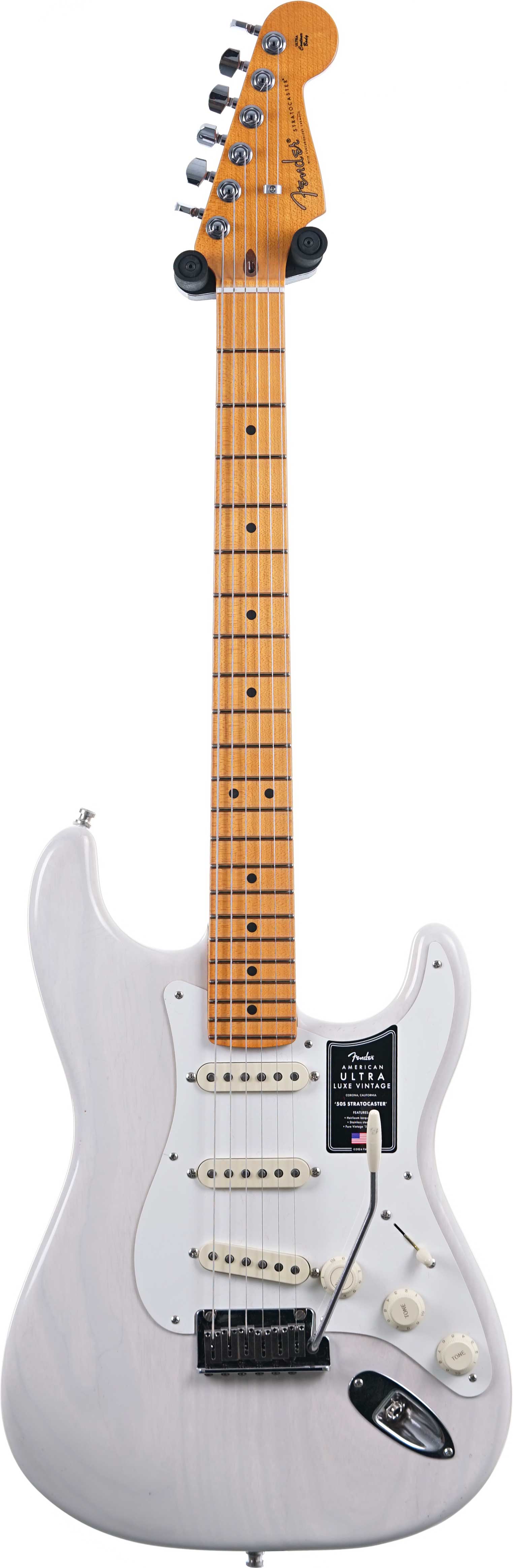 Fender American Ultra Luxe Vintage 50s Stratocaster White Blonde (Ex-Demo) #US24017748