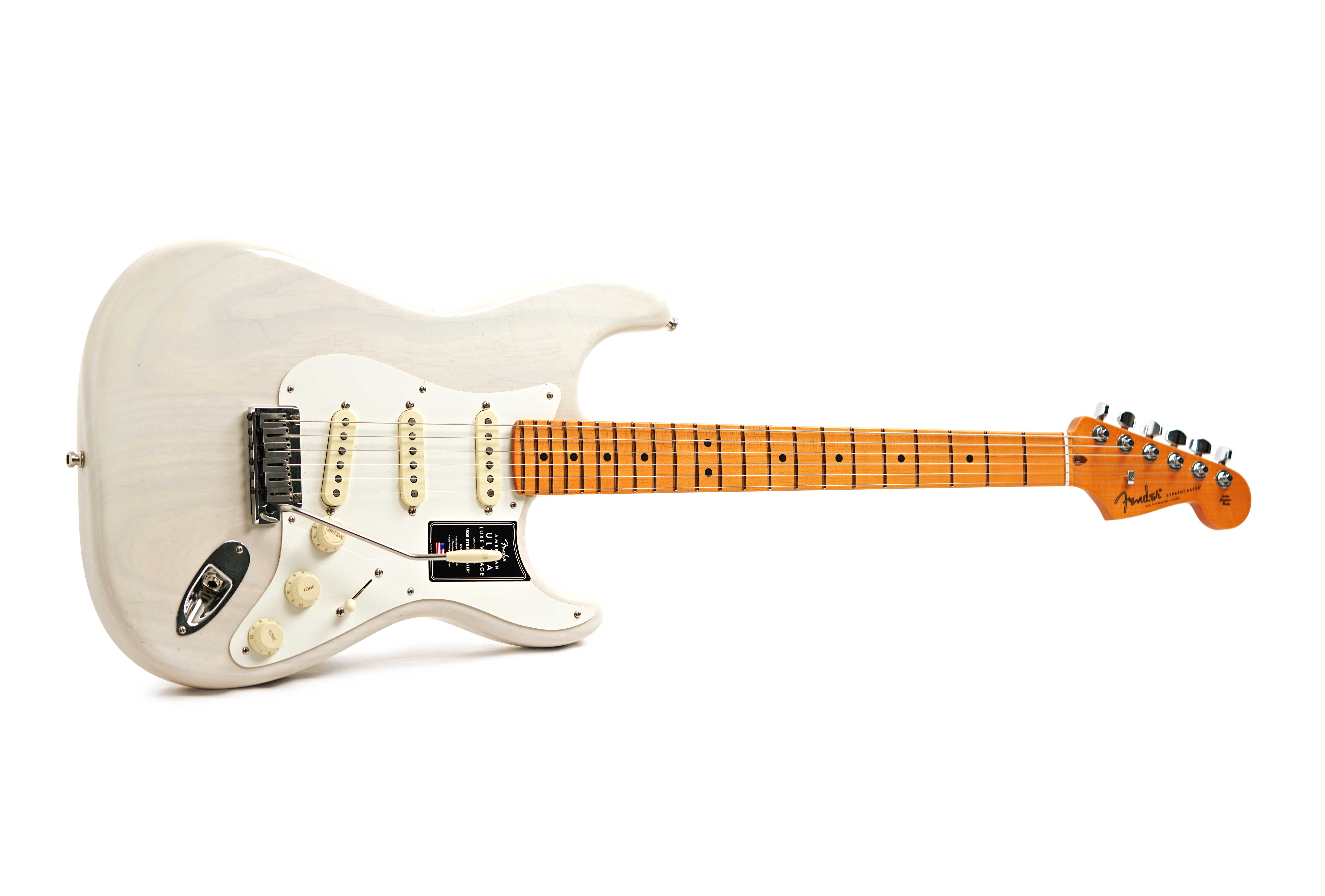 Fender American Ultra Luxe Vintage 50s Stratocaster White Blonde (Ex-Demo) #US24017748
