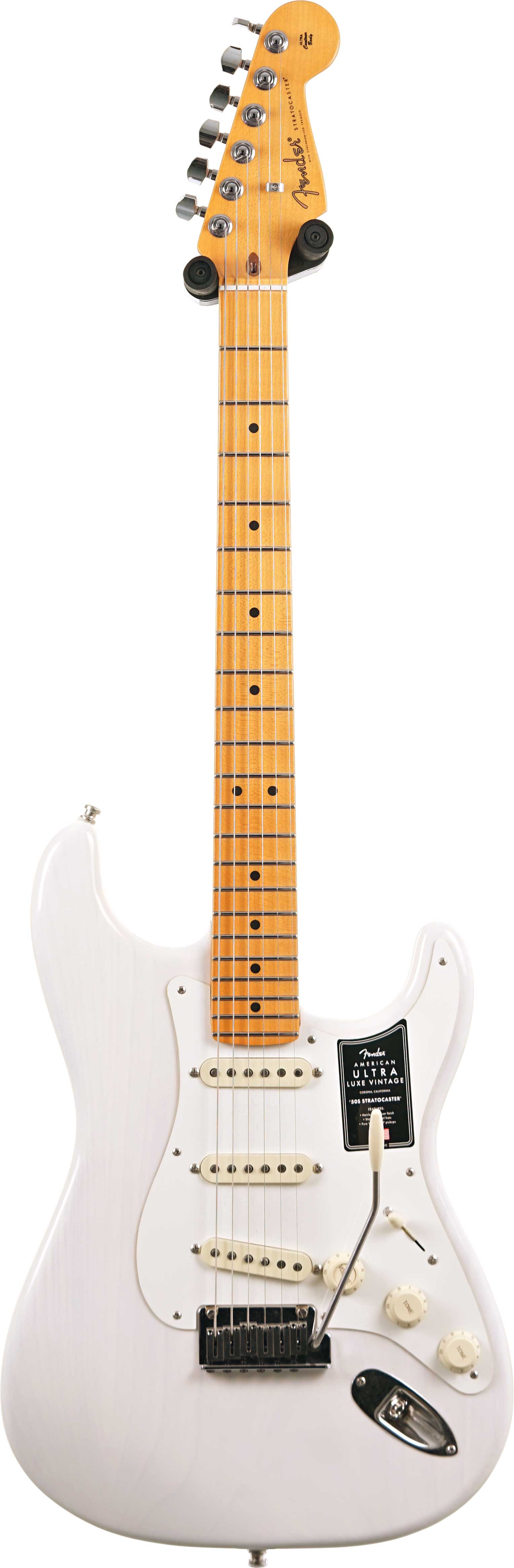 Fender American Ultra Luxe Vintage 50s Stratocaster White Blonde (Nearly New) #US25015212