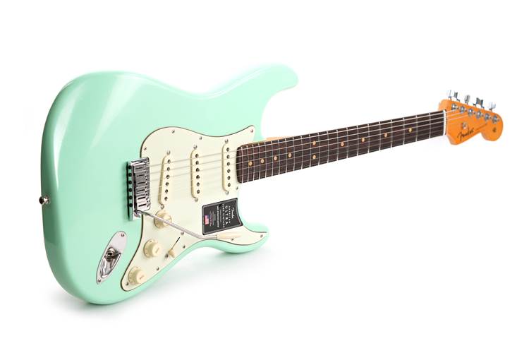 Fender American Ultra Luxe Vintage 60s Stratocaster Surf Green #US25015283 Fender American Ultra Luxe Vintage 60s Stratocaster Surf Green #US25015283