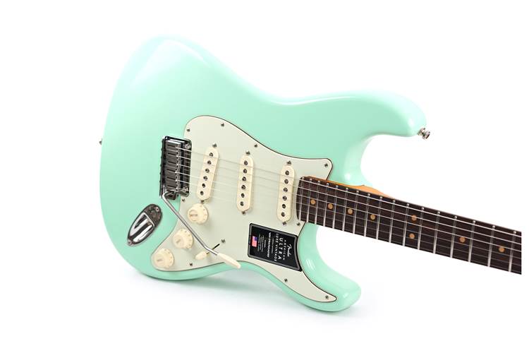 Fender American Ultra Luxe Vintage 60s Stratocaster Surf Green #US25015283 Fender American Ultra Luxe Vintage 60s Stratocaster Surf Green #US25015283