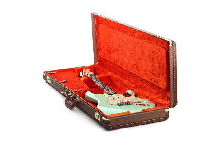 Fender American Ultra Luxe Vintage 60s Stratocaster Surf Green #US25015283 Fender American Ultra Luxe Vintage 60s Stratocaster Surf Green #US25015283