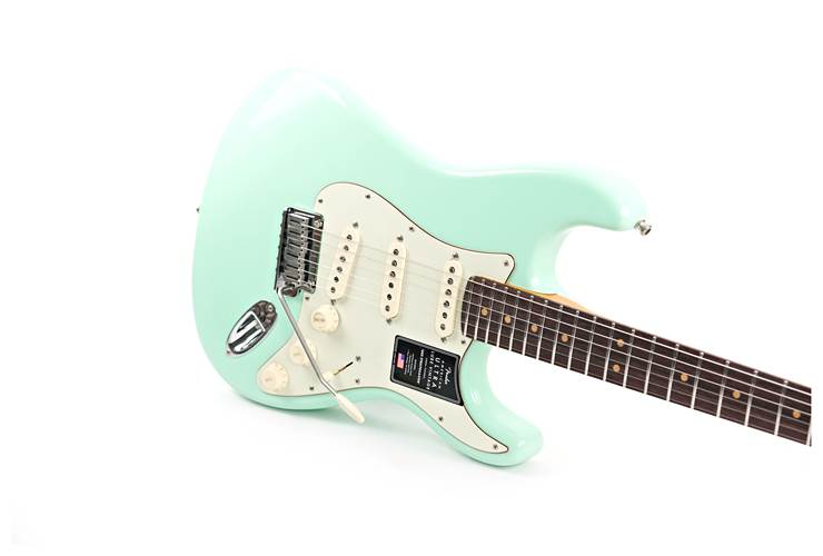 Fender American Ultra Luxe Vintage 60s Stratocaster Surf Green #US25015253 Fender American Ultra Luxe Vintage 60s Stratocaster Surf Green #US25015253
