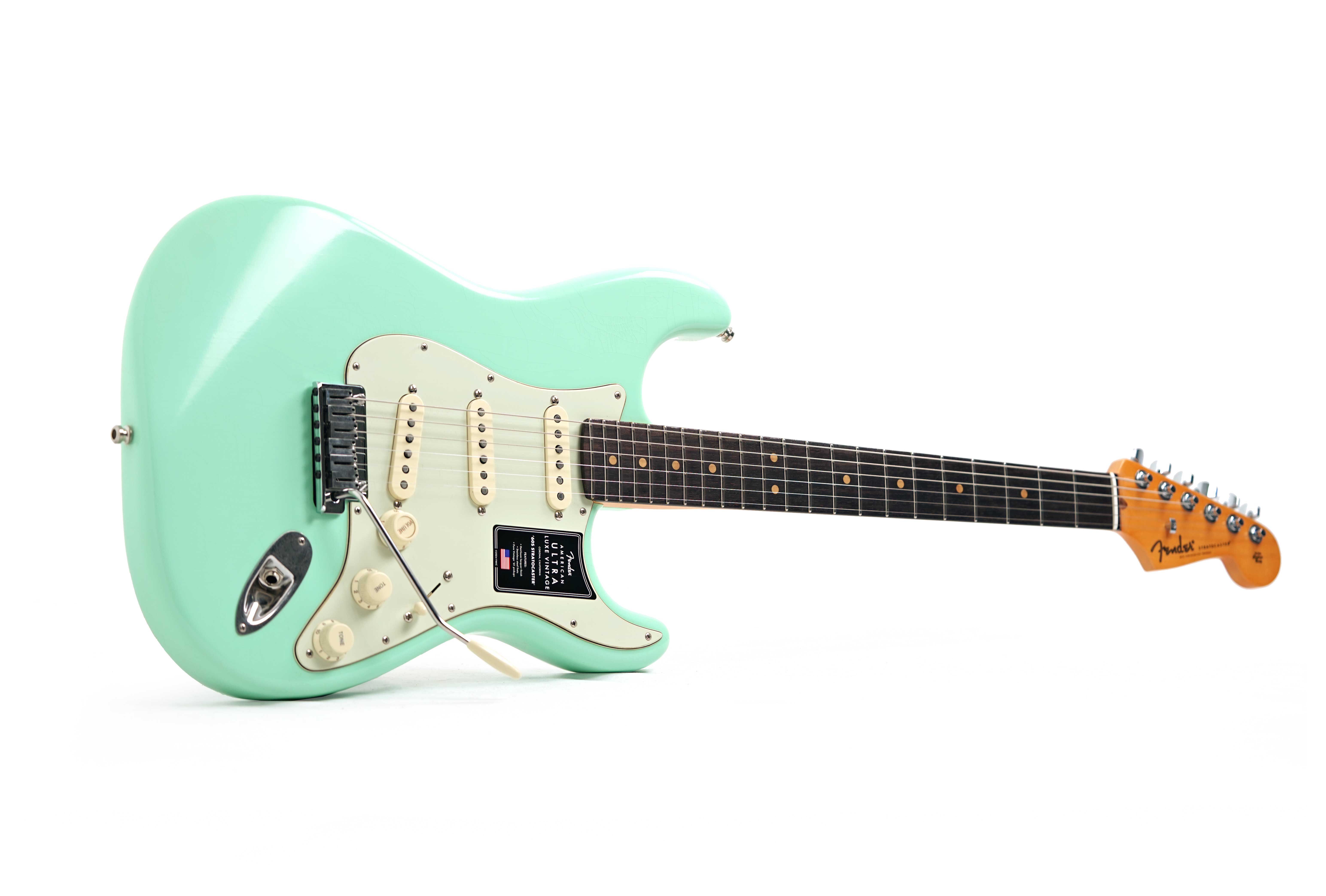 Fender Ultra Luxe Vintage 60s Stratocaster Surf Green #US25005071