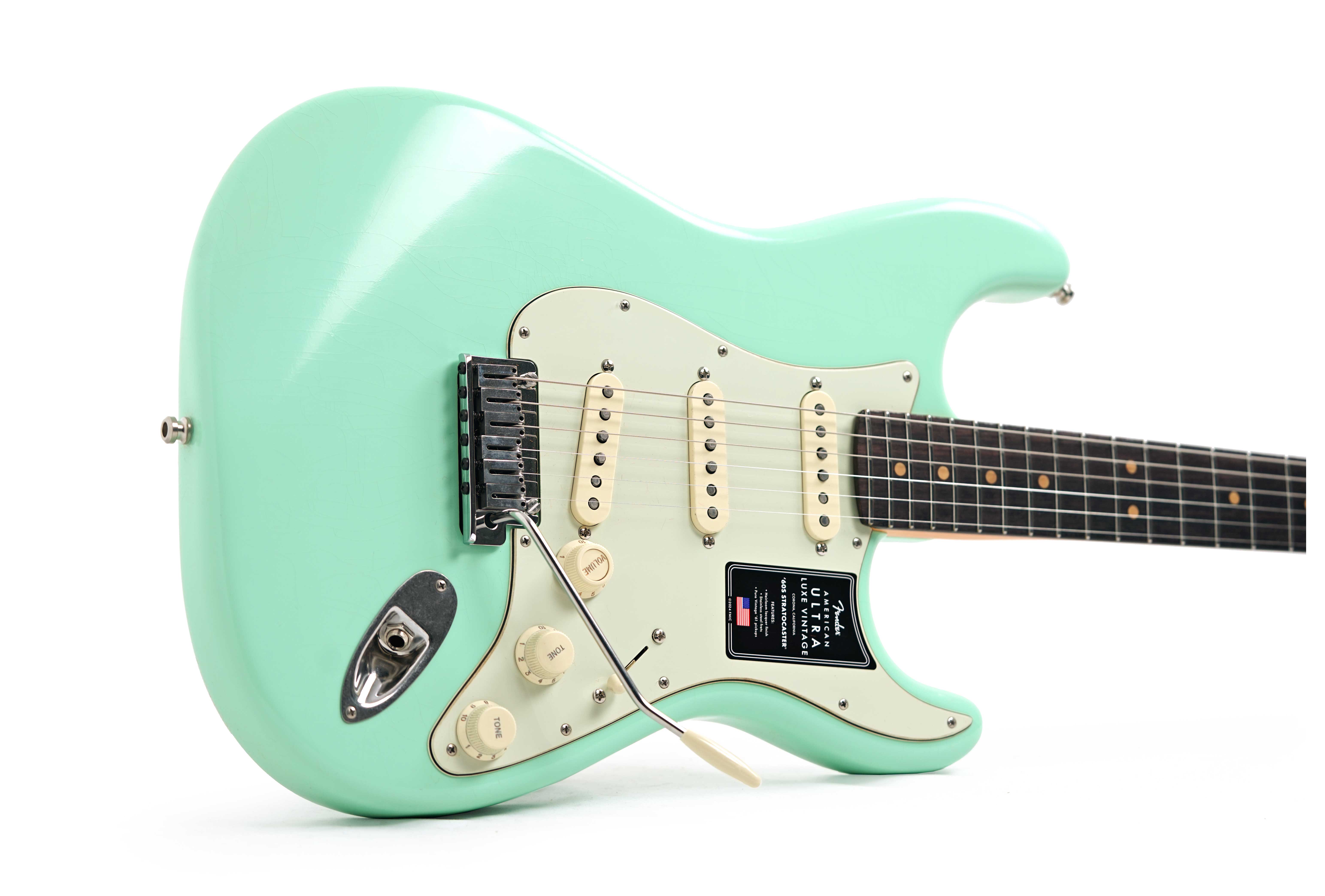 Fender Ultra Luxe Vintage 60s Stratocaster Surf Green #US25005071