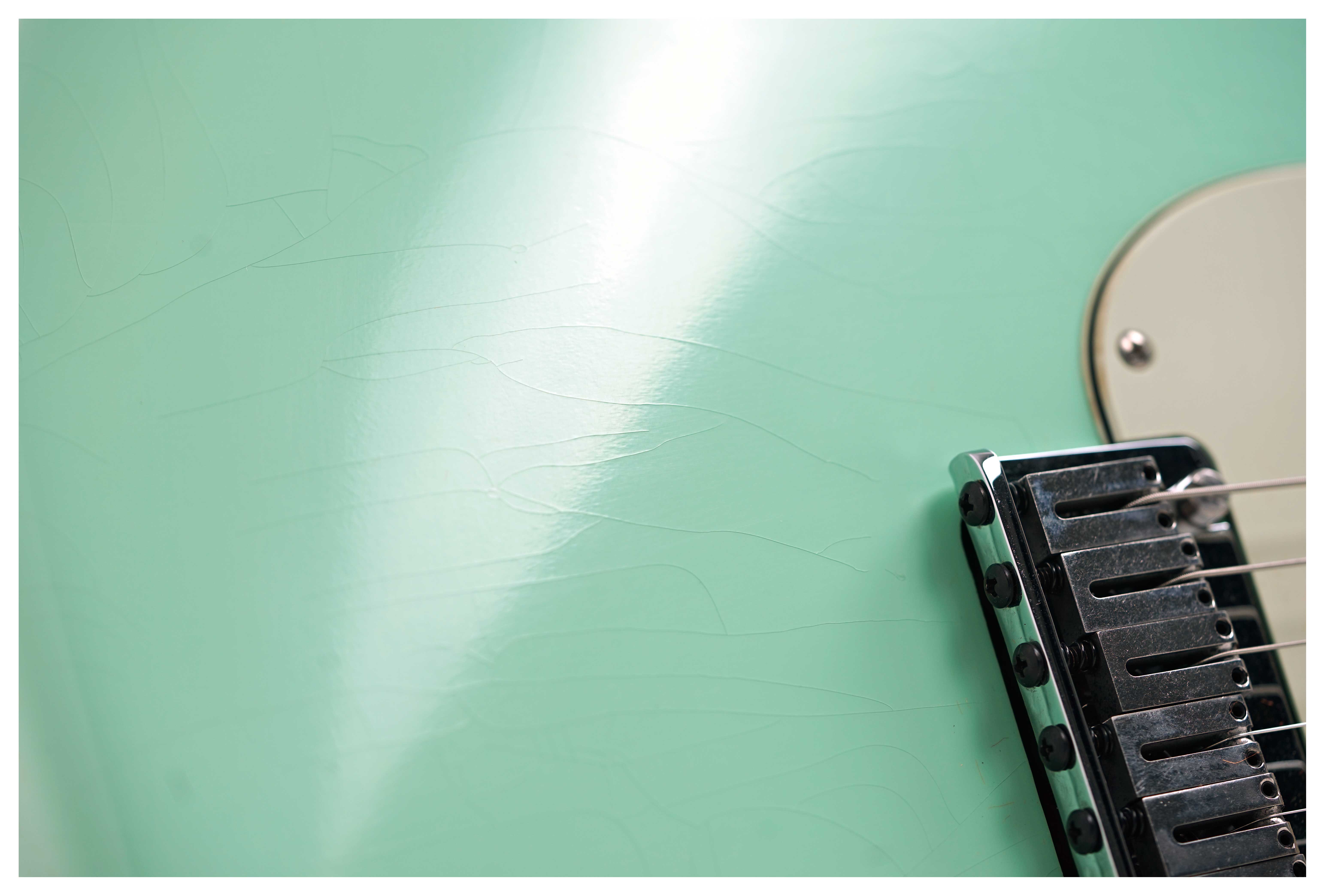 Fender Ultra Luxe Vintage 60s Stratocaster Surf Green #US25005071