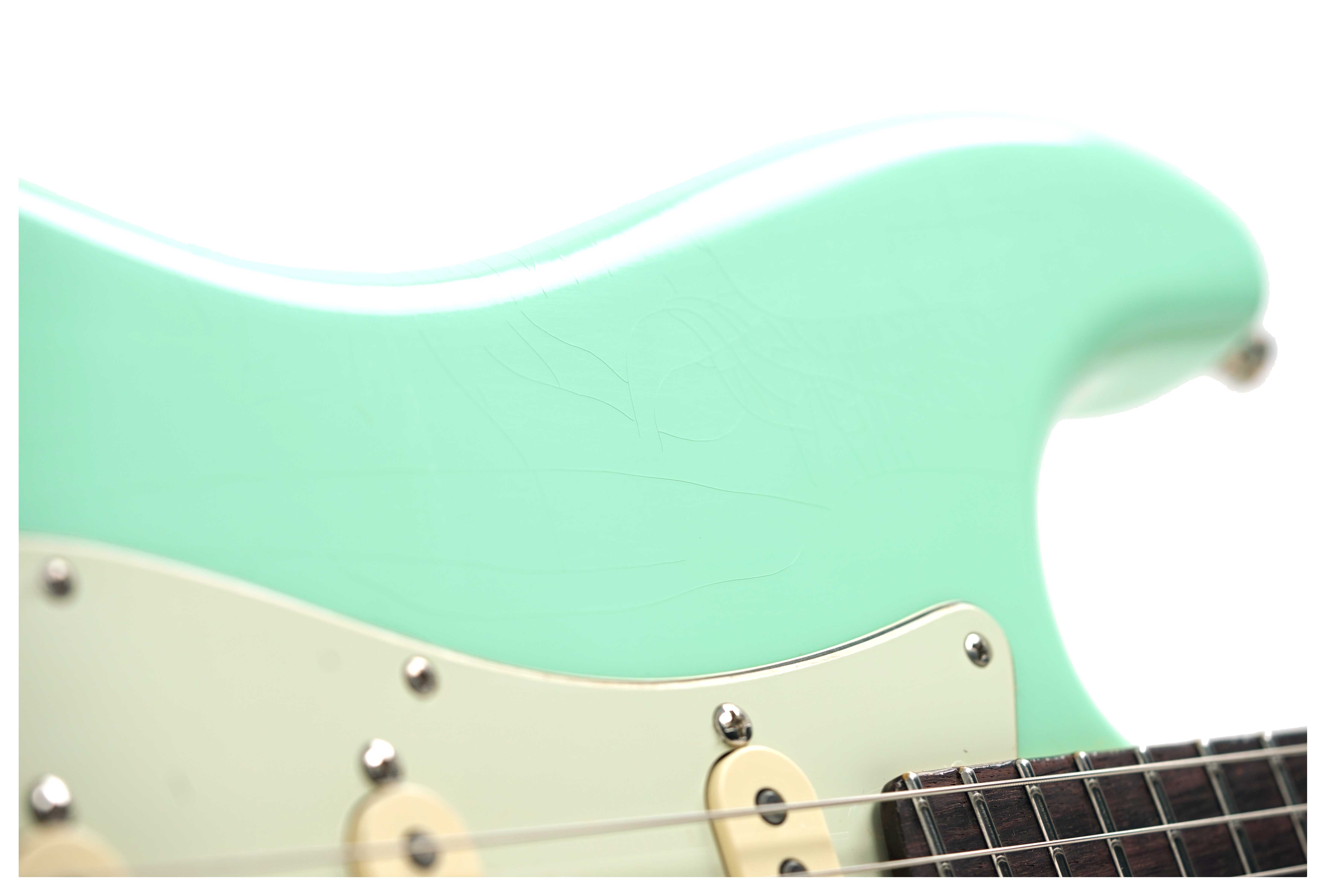 Fender Ultra Luxe Vintage 60s Stratocaster Surf Green #US25005071